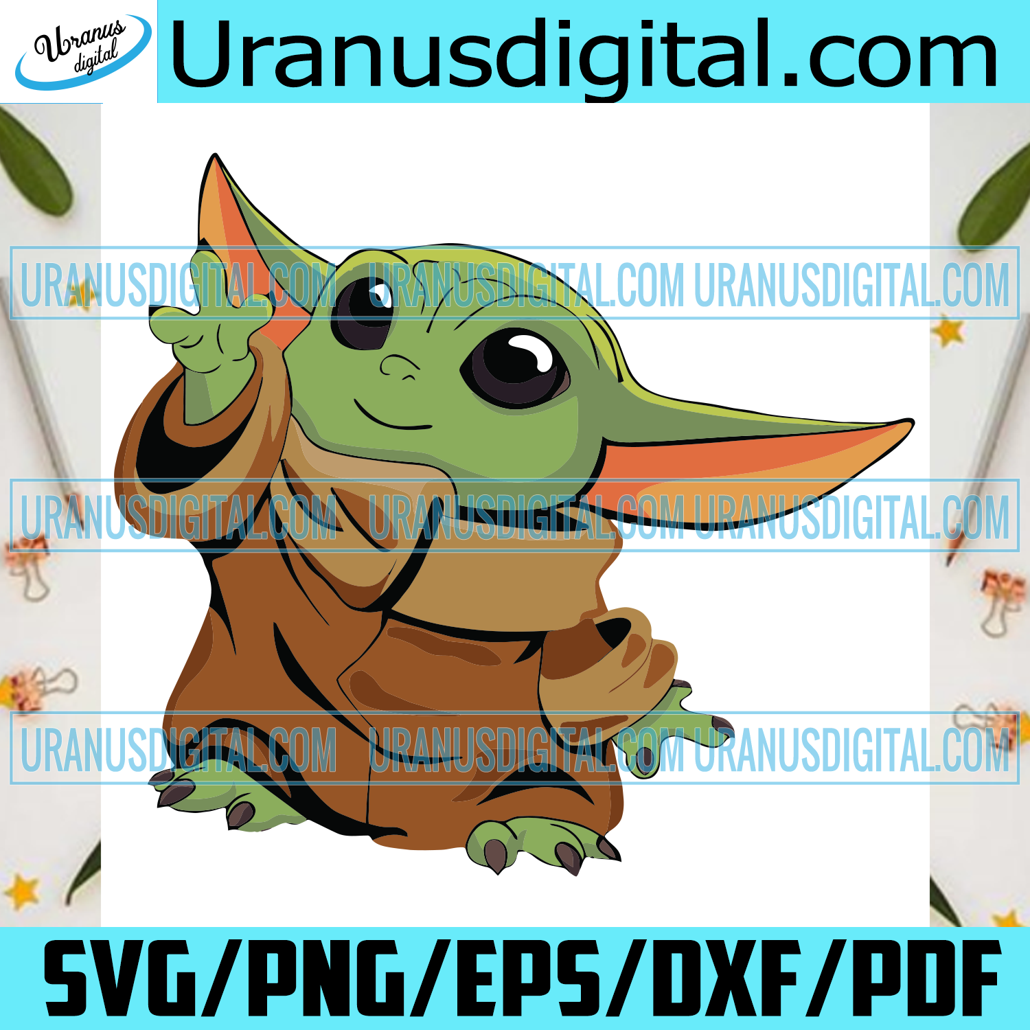 Cute Baby Yoda Svg Trending Svg Star Wars Svg Baby Yoda Svg Yoda S Uranusdigital