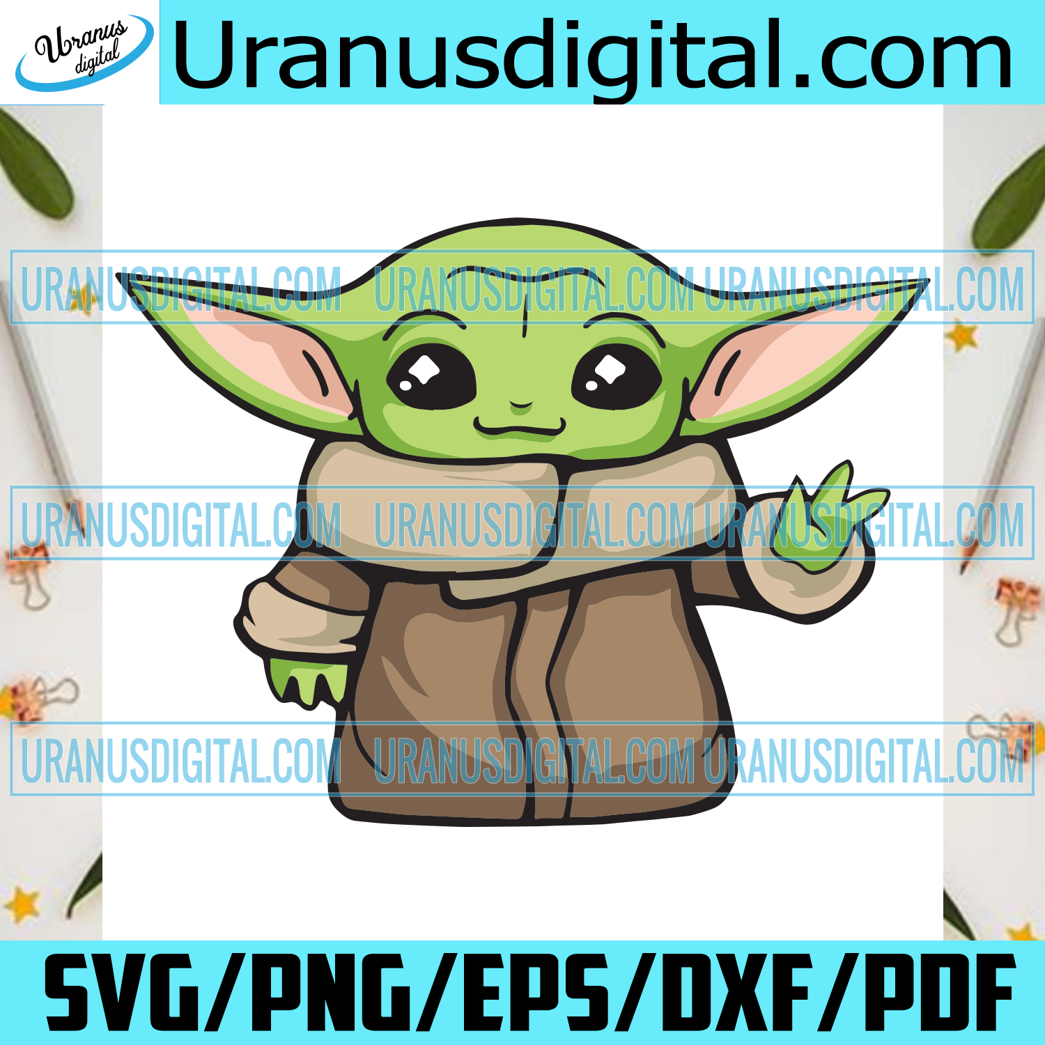 Cute Baby Yoda Svg Trending Svg Star Wars Svg Baby Yoda Svg Yoda S Uranusdigital