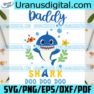 Download Daddy Shark Doo Doo Doo Svg Family Svg Daddy Shark Svg Baby Shark S Uranusdigital