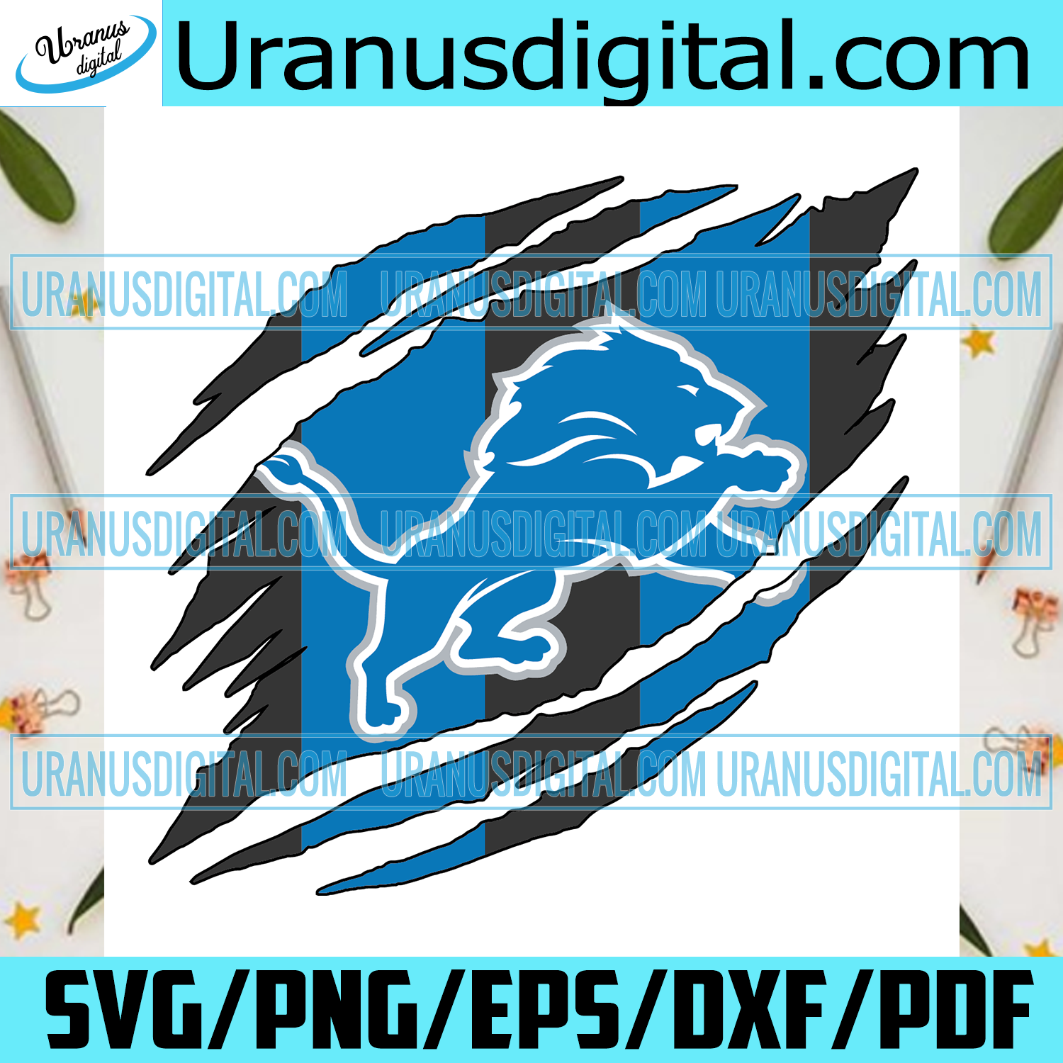 Free Free 309 Detroit Lions Svg Image SVG PNG EPS DXF File