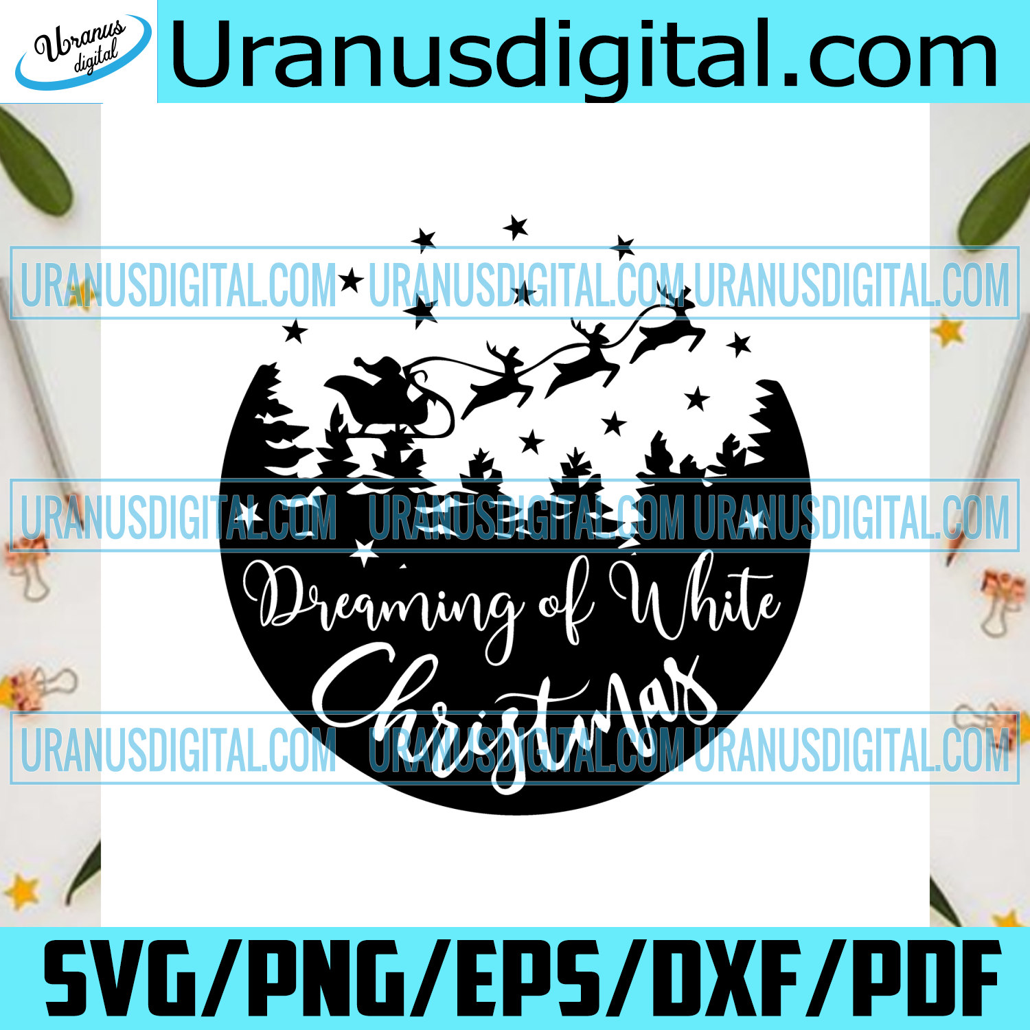 Download Dreaming Of White Christmas Christmas Svg White Christmas Svg Dream Uranusdigital