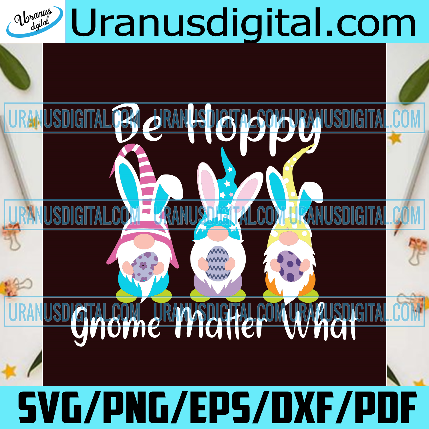 Download Be Hoppy Gnome Easter Svg Easter Svg Happy Easter Svg Easter Svg E Uranusdigital