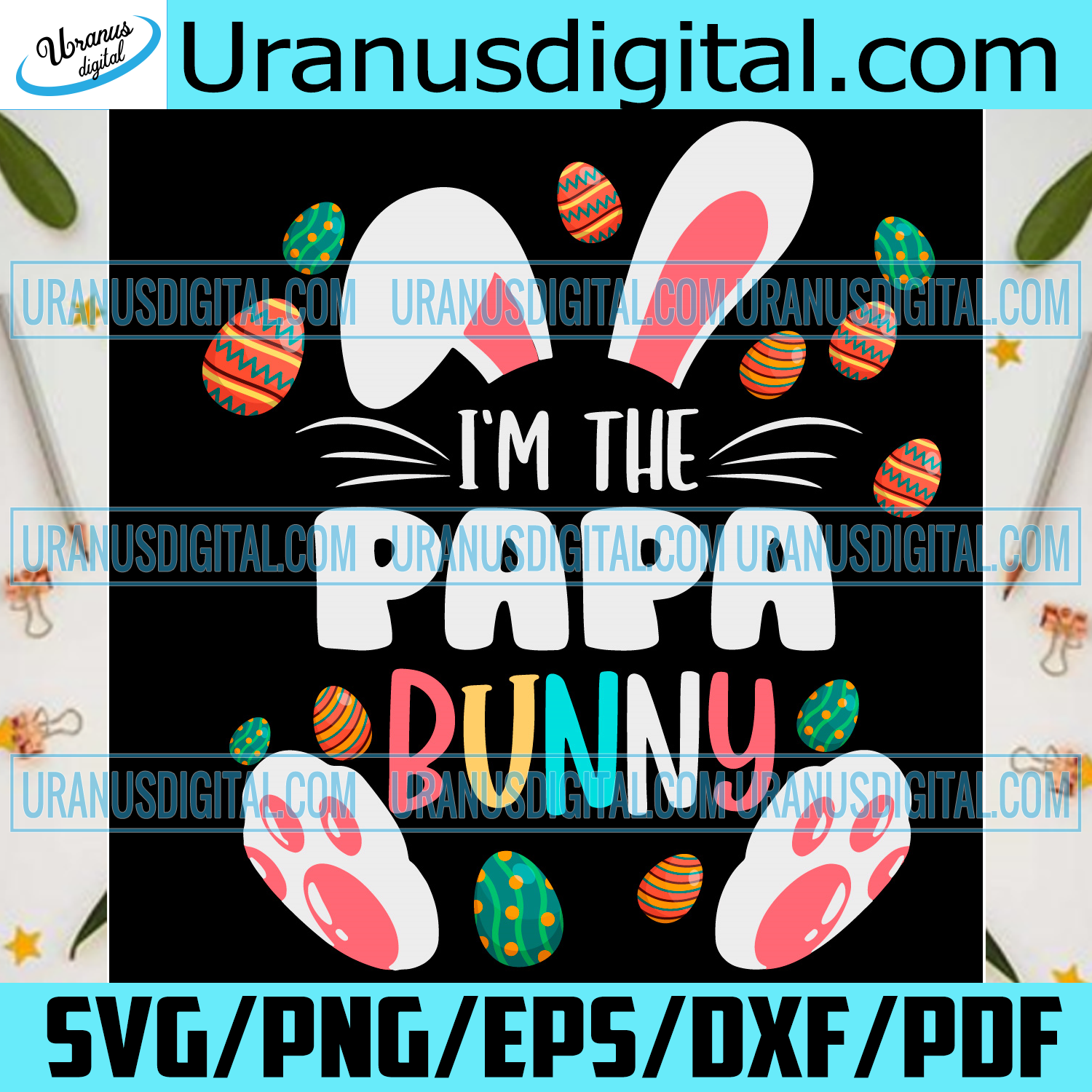 I Am The Papa Bunny Svg Trending Svg Easter Day Svg Happy Easter Sv Uranusdigital
