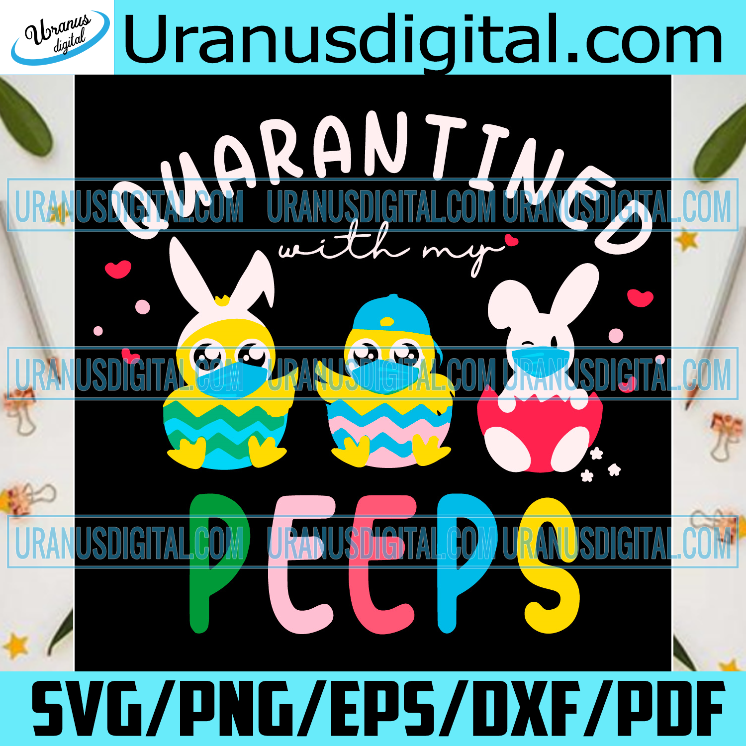 Download Quarantined Peeps Svg Easter Svg Happy Easter Svg Quarantine Easter Uranusdigital