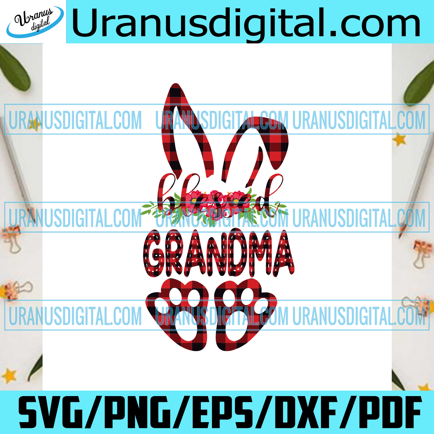 Download Blessed Grandma Easter Svg Easter Day Svg Easter Day Grandma Svg Bl Uranusdigital