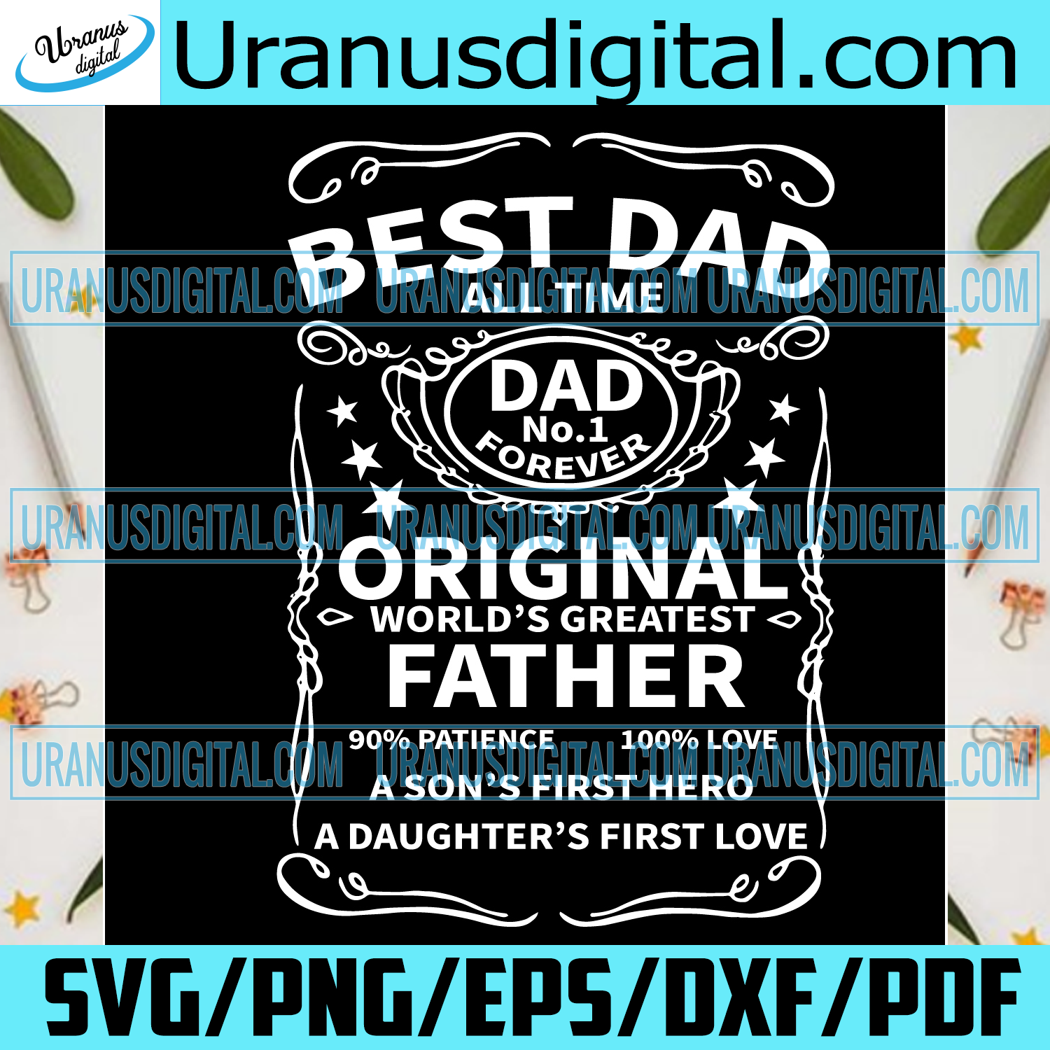 Download Best Dad All Time Dad No1 Forever Svg Fathers Day Svg Father Svg Fa Uranusdigital