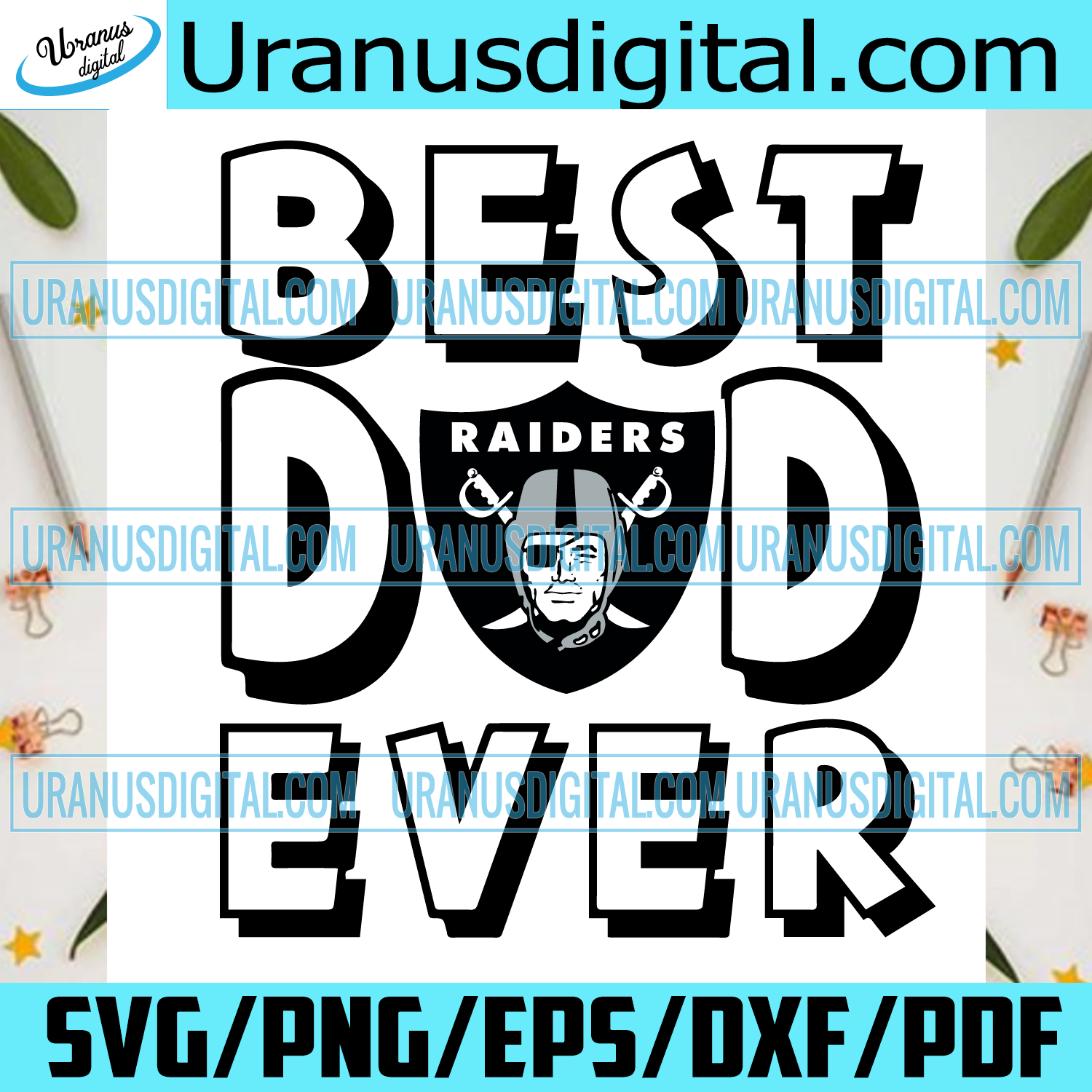 Download Best Dad Ever Las Vegas Raiders American Flag Svg Fathers Day Svg Ra Uranusdigital