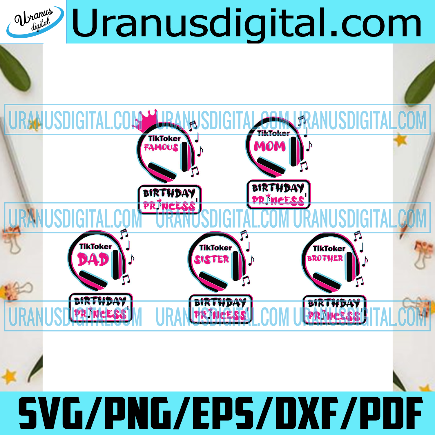 Download Family Tiktokers Bundle Svg Trending Svg Tiktok Svg Tiktoker Svg F Uranusdigital