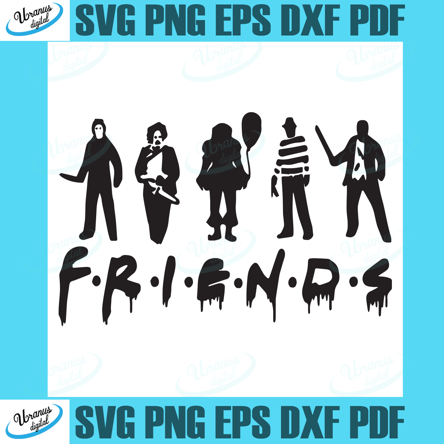 Free Free 314 Friends Horror Shirt Svg SVG PNG EPS DXF File