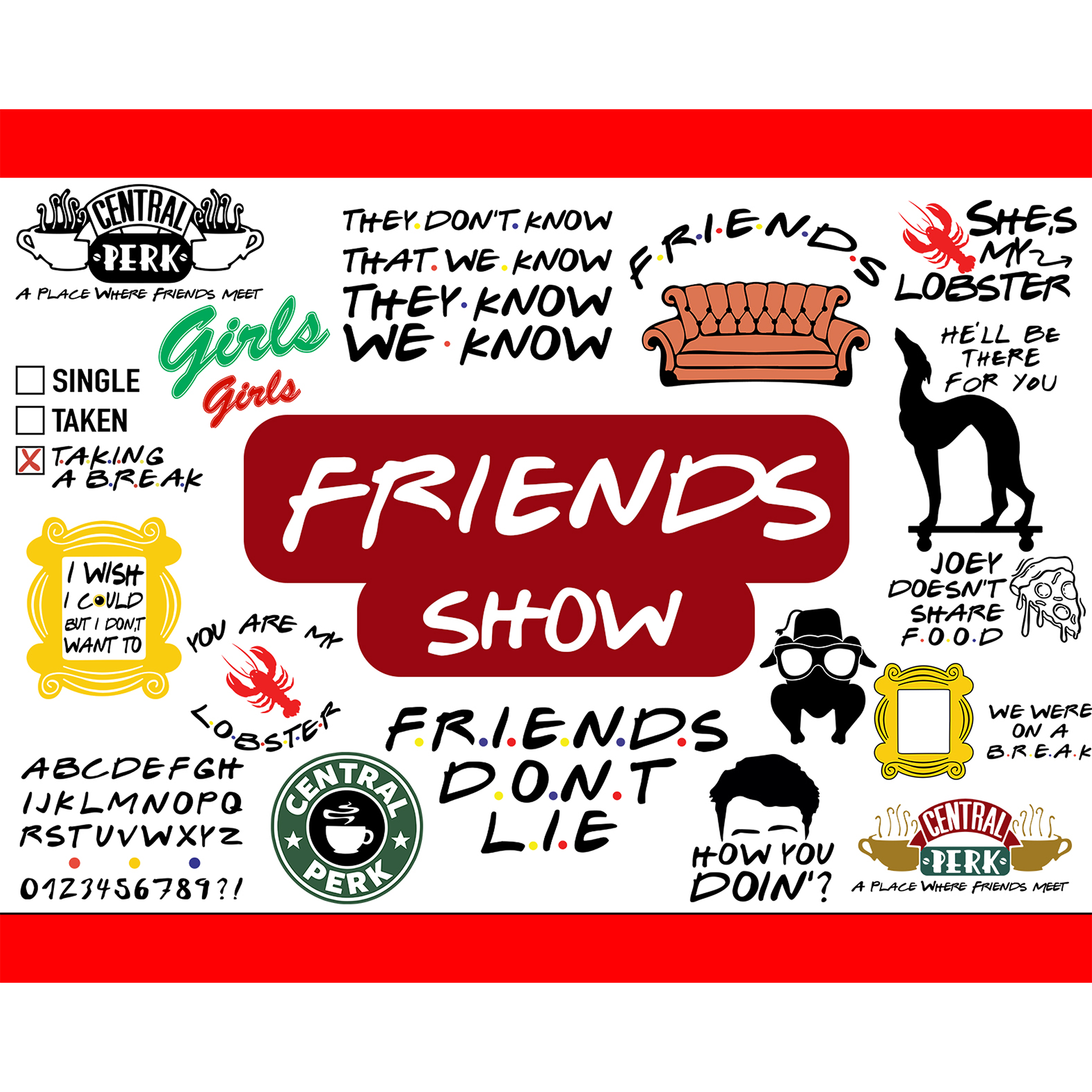 Free Free 337 Silhouette Friends Svg SVG PNG EPS DXF File