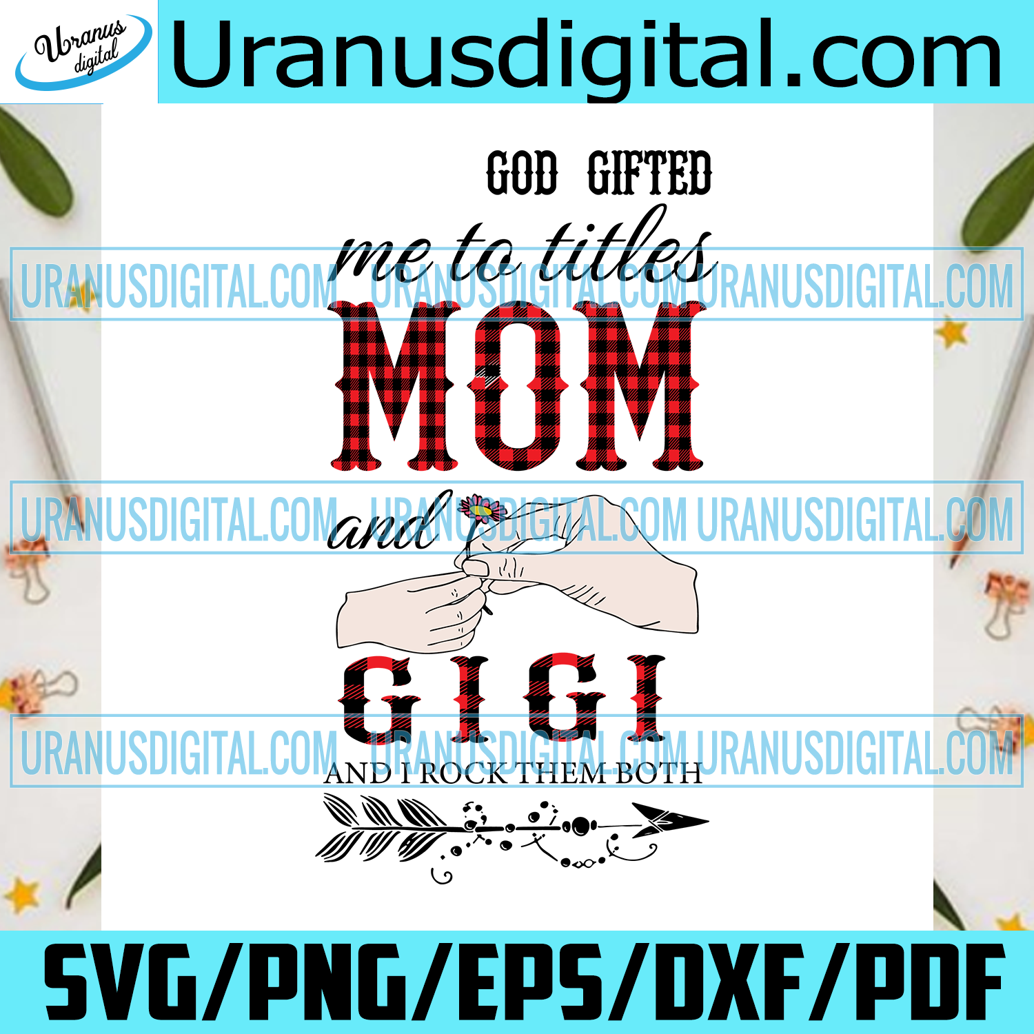 Download God Gifted Me Two Titles Mom And Gigi Svg Trending Svg Mom Svg Momm Uranusdigital