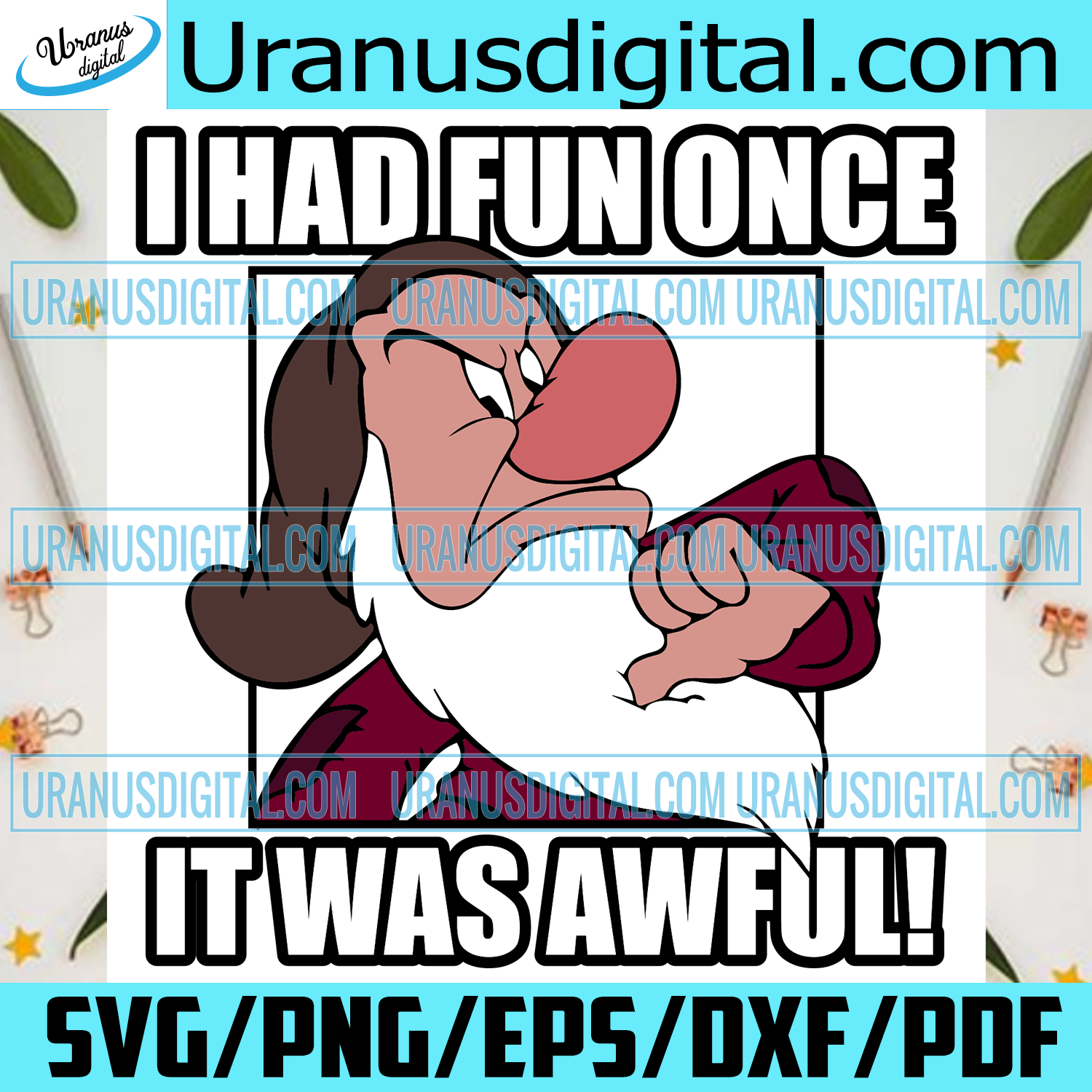 Download Grumpy I Had Fun Once It Was Awful Trending Svg I Had Fun Once It W Uranusdigital