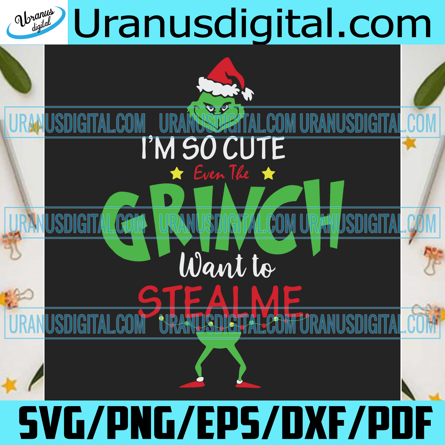 Download I M So Cute Christmas Svg Grinch Christmas Grinch Lover Christmas Uranusdigital