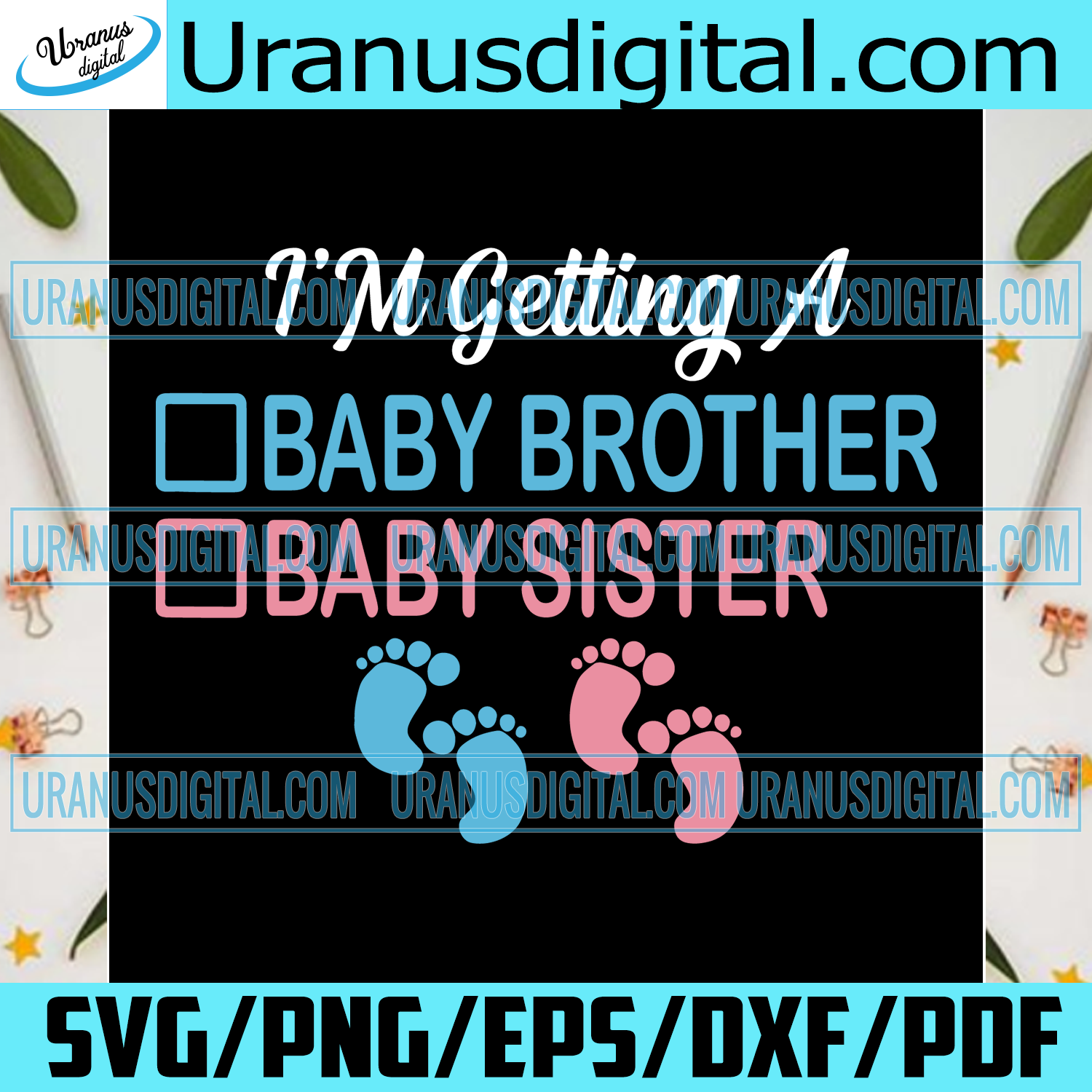 Download I M Getting A Baby Brother And Sister Svg Baby Brother Svg Baby Brot Uranusdigital