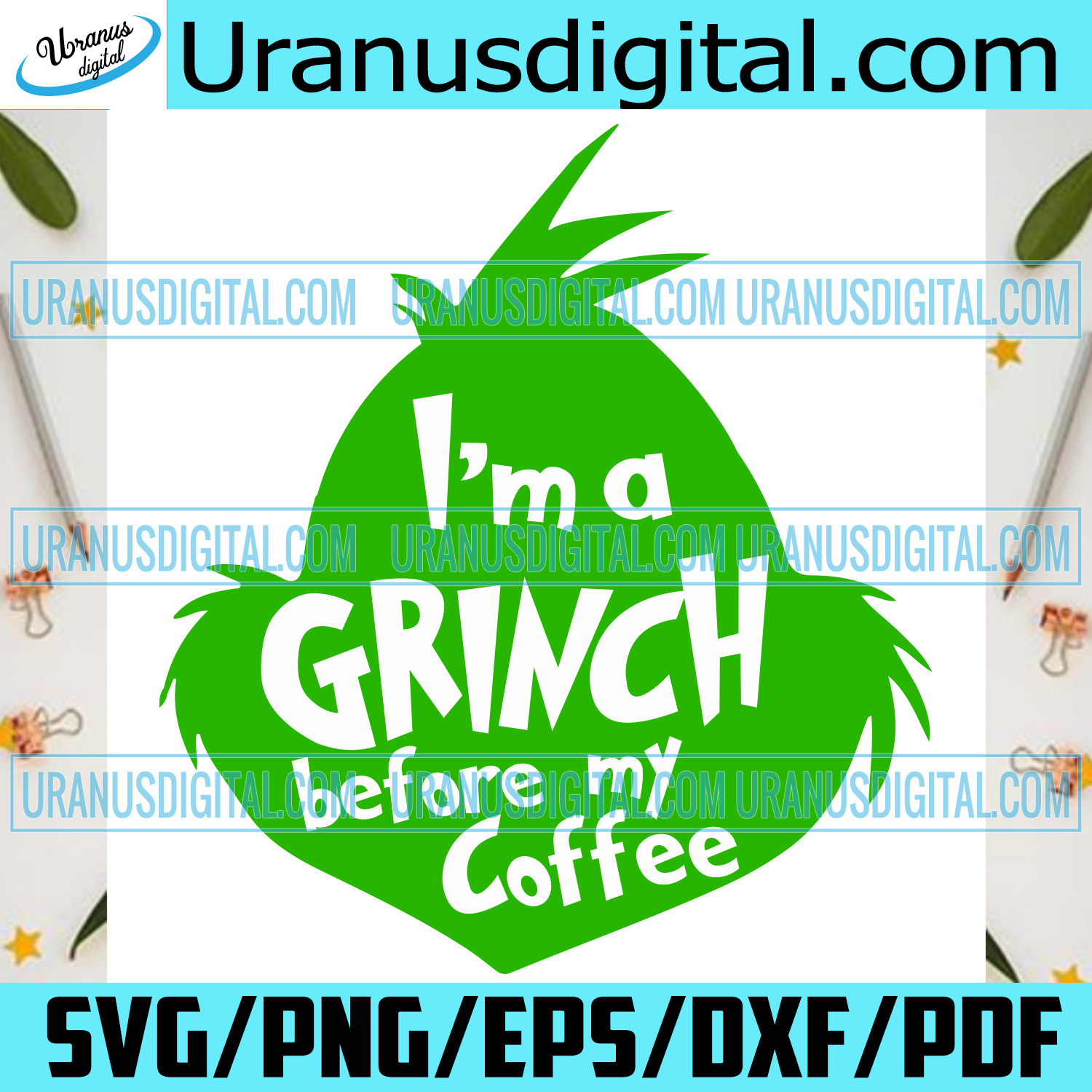 Im A Grinch Before My Coffee Trending Svg Grinch Svg Coffee Svg Gr Uranusdigital