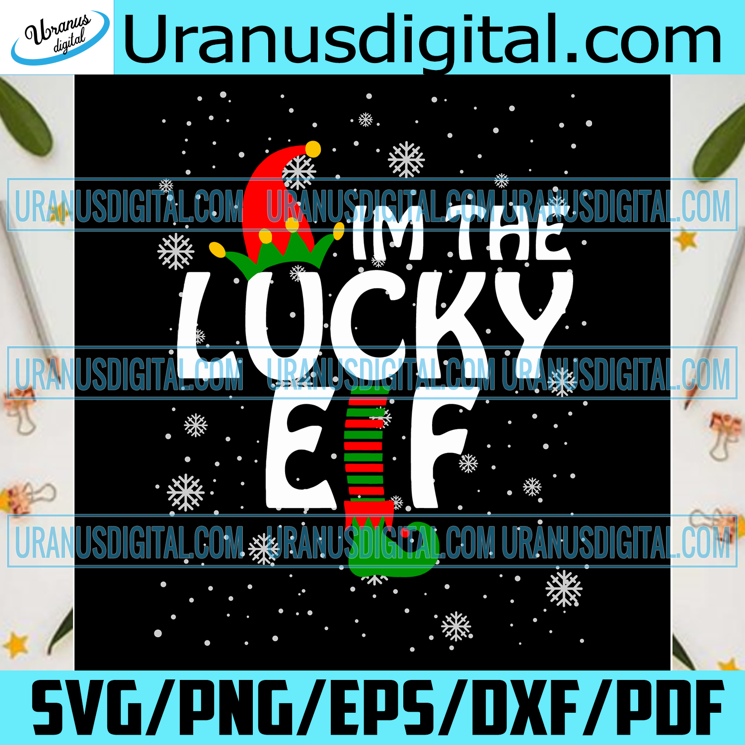 Download Im The Lucky Elf Svg Christmas Svg Elf Hat Elf Shoes Elf Christmas Uranusdigital 3D SVG Files Ideas | SVG, Paper Crafts, SVG File