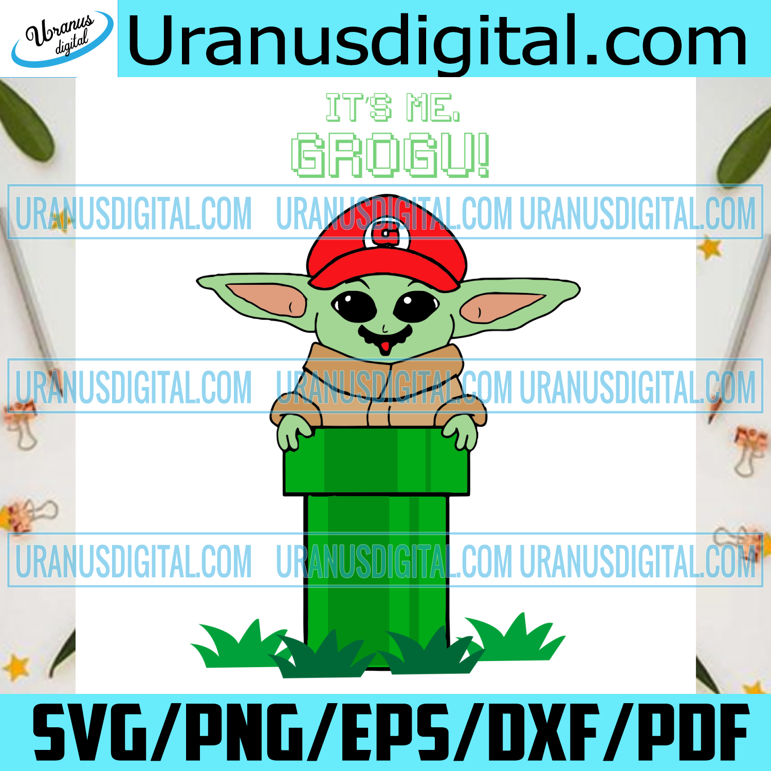 Its Me Grogu Svg Trending Svg Grogu Svg Baby Yoda Svg Cute Baby Yo Uranusdigital