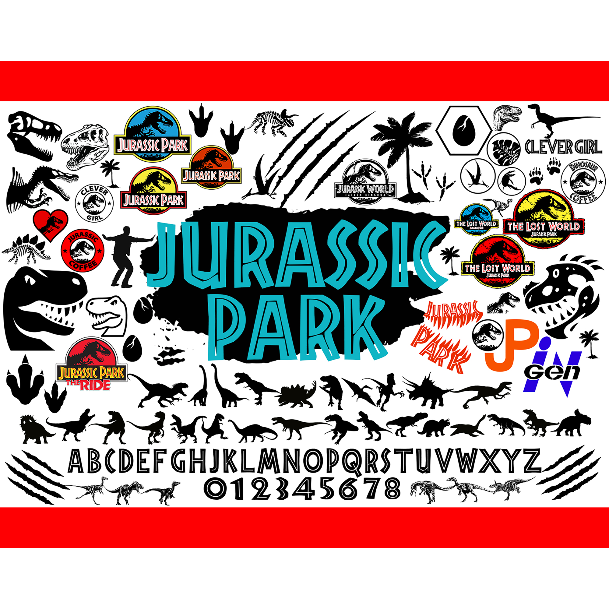 Download Jurassic Park Svg Bundle Jurassic Park Svg Jurassic Park Svg Cricut Uranusdigital