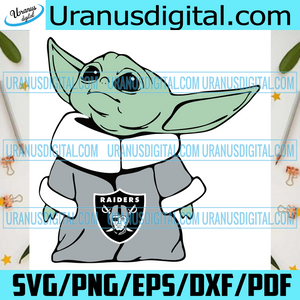 Download Las Vegas Raiders Nfl Baby Yoda Svg Sport Svg Nfl Lover Football Te Uranusdigital