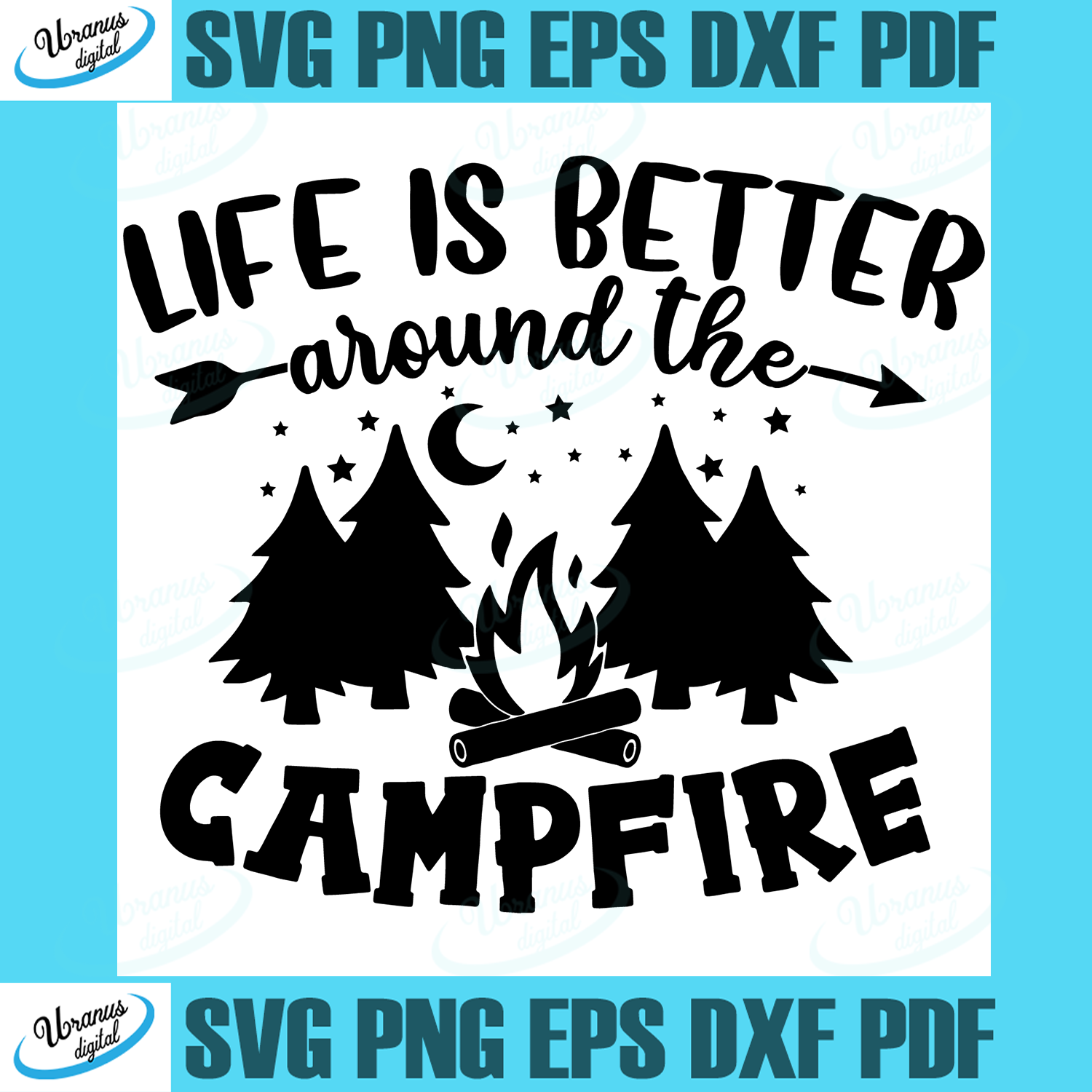 Free Free 186 Life Is Better Camping Svg SVG PNG EPS DXF File