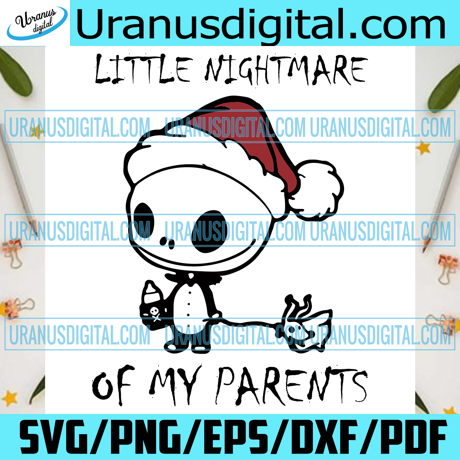Download Little Nightmare Of My Parents Svg Christmas Svg Xmas Svg Christmas Uranusdigital