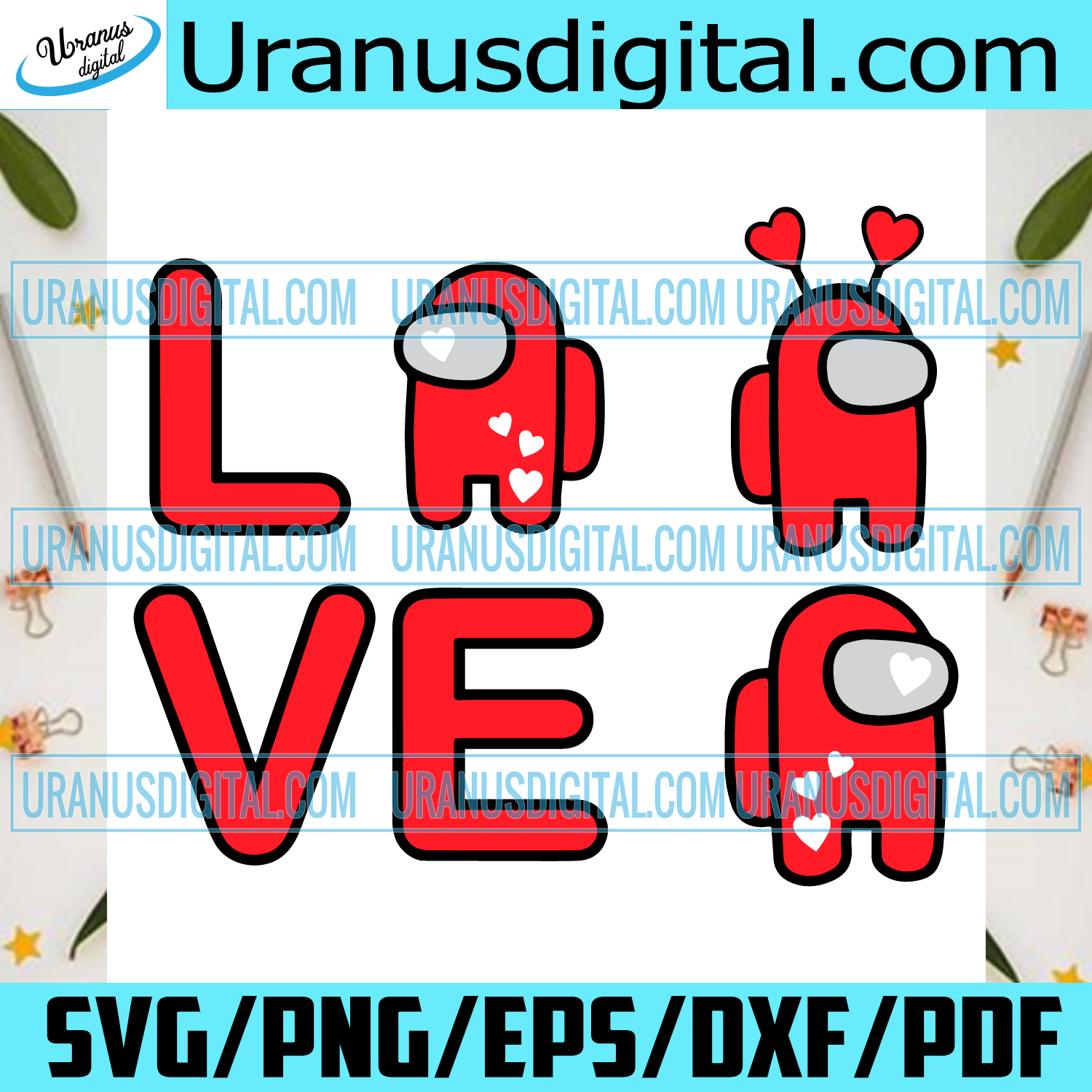 love is among us svg