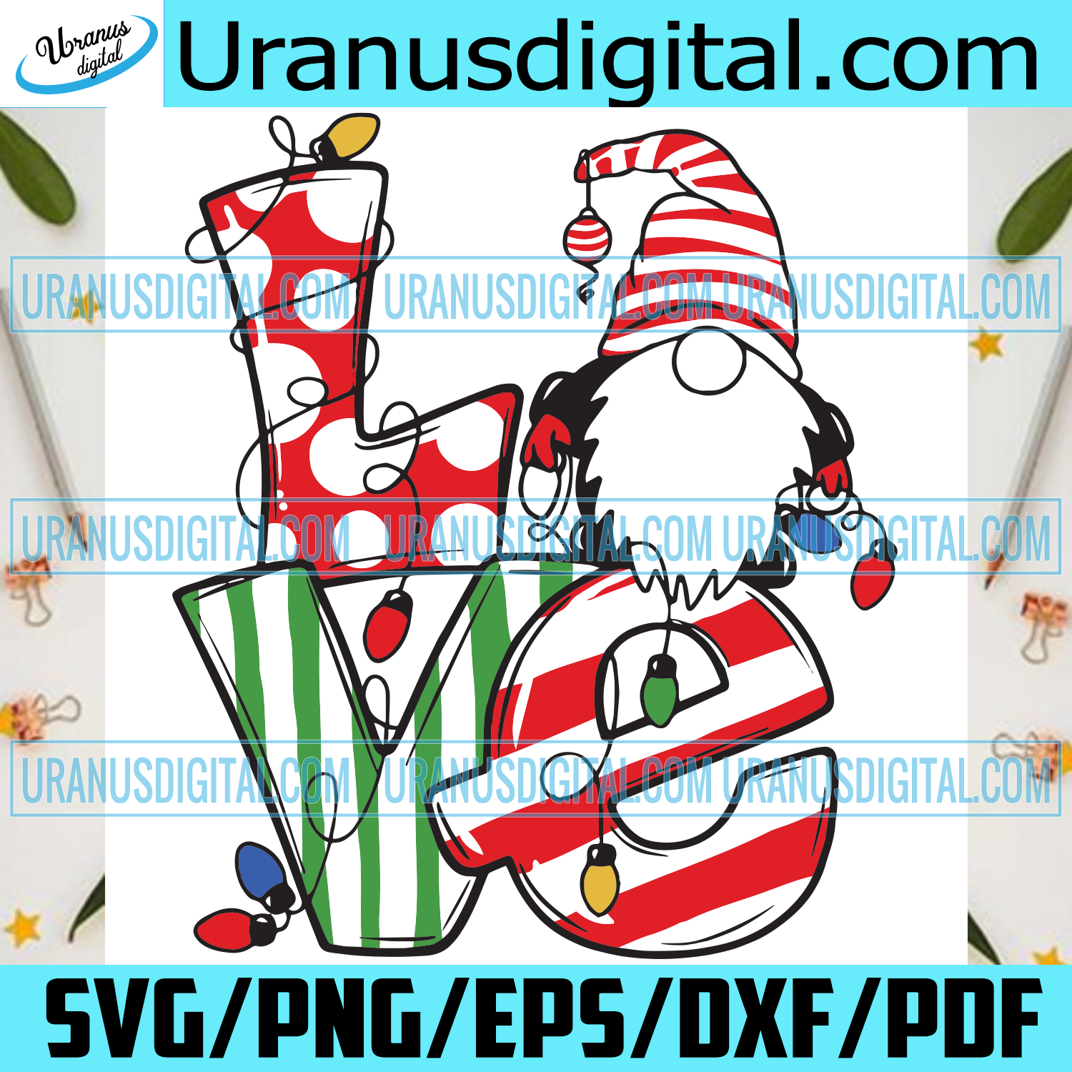 Download Love Christmas Gnome Svg Christmas Svg Gnome Svg Christmas Light Sv Uranusdigital