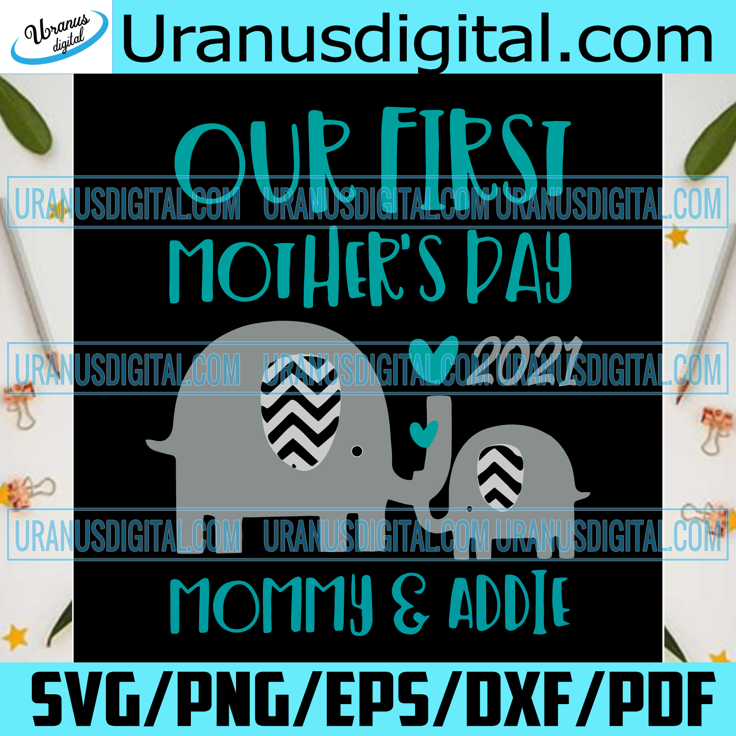 Download Our First Mother S Day 2021 Custom Name Svg Mothers Day Svg First Mo Uranusdigital