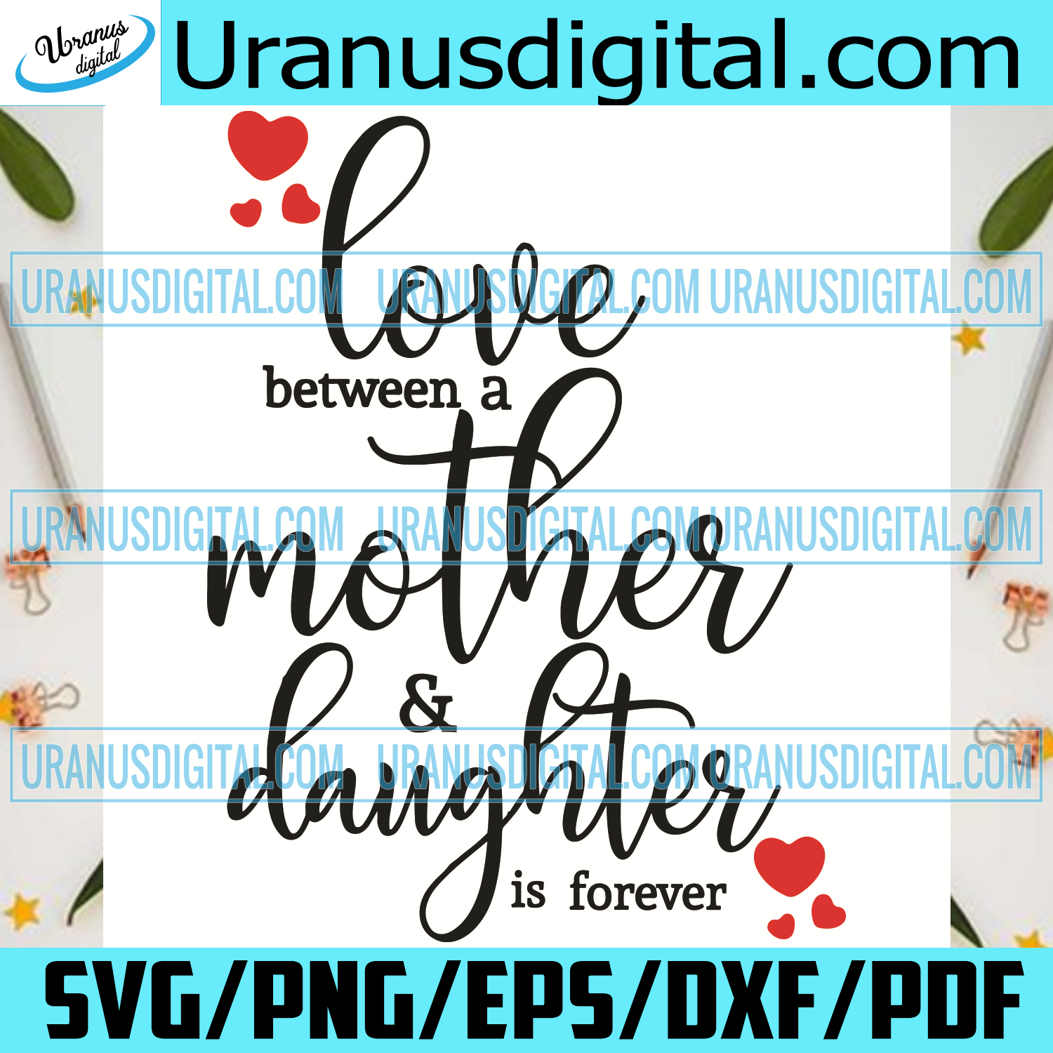 Download Love Between A Mother And Daughter Is Forever Svg Mother Day Svg Hap Uranusdigital