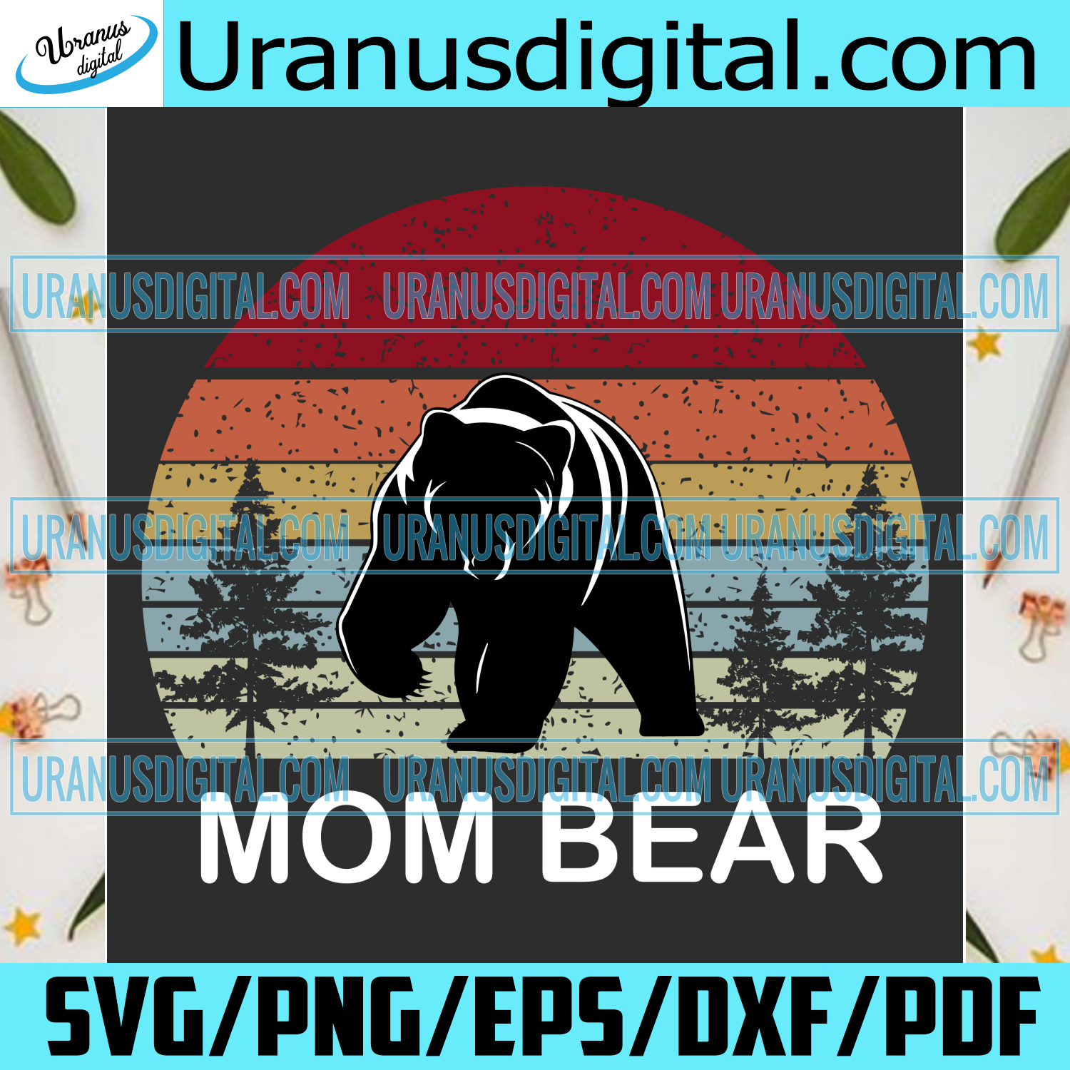 Download Mom Bear Svg Mothers Day Svg Svg Bear Svg Bear Mama Svg Bear Mom Uranusdigital