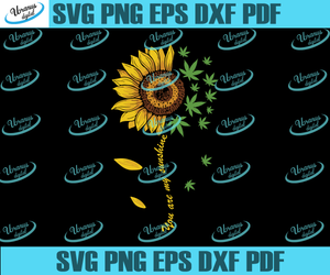 Free Free 227 Half Sunflower Half Weed Svg SVG PNG EPS DXF File