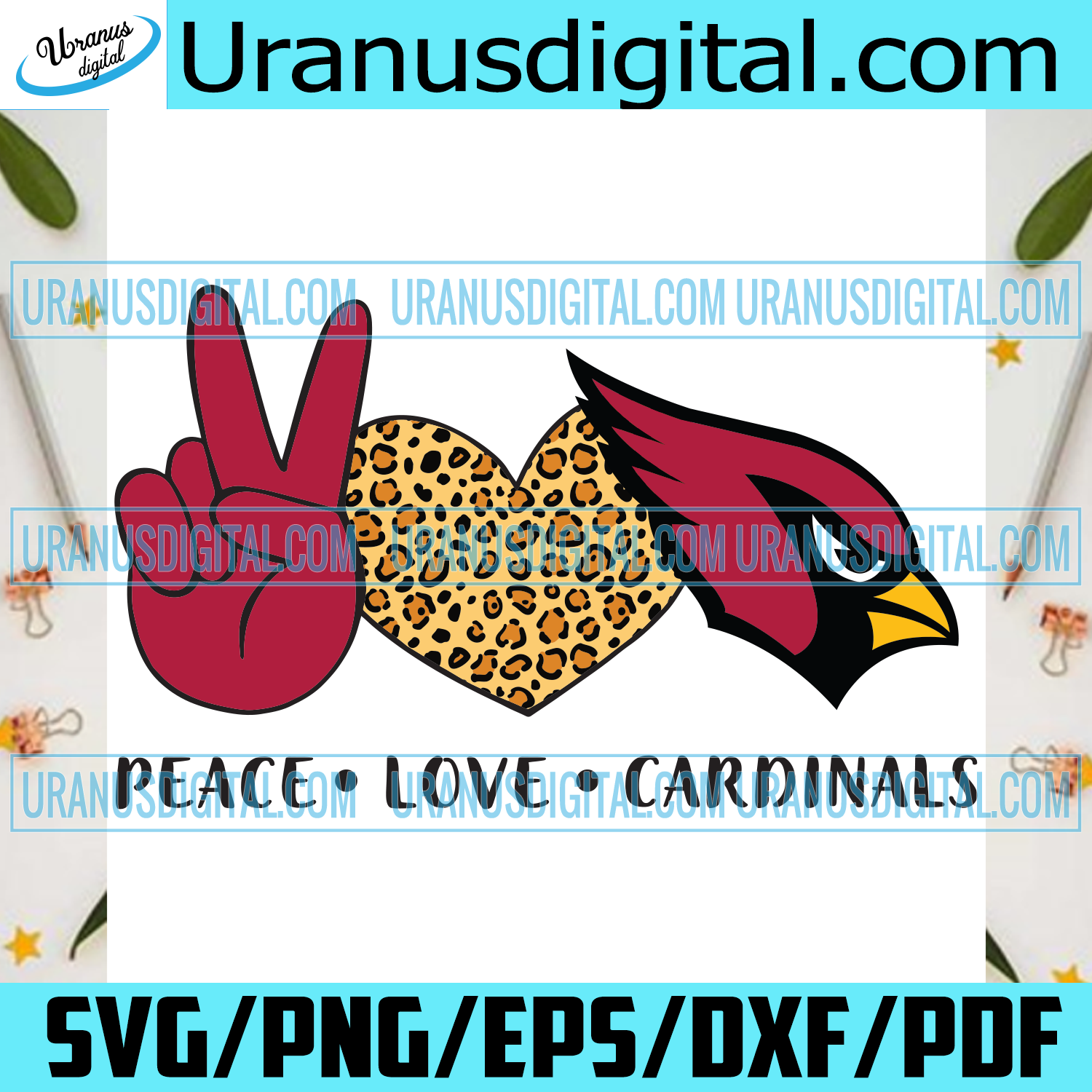 Download Peace Love Cardinals Svg Sport Svg Arizona Cardinals Svg The Cardin Uranusdigital