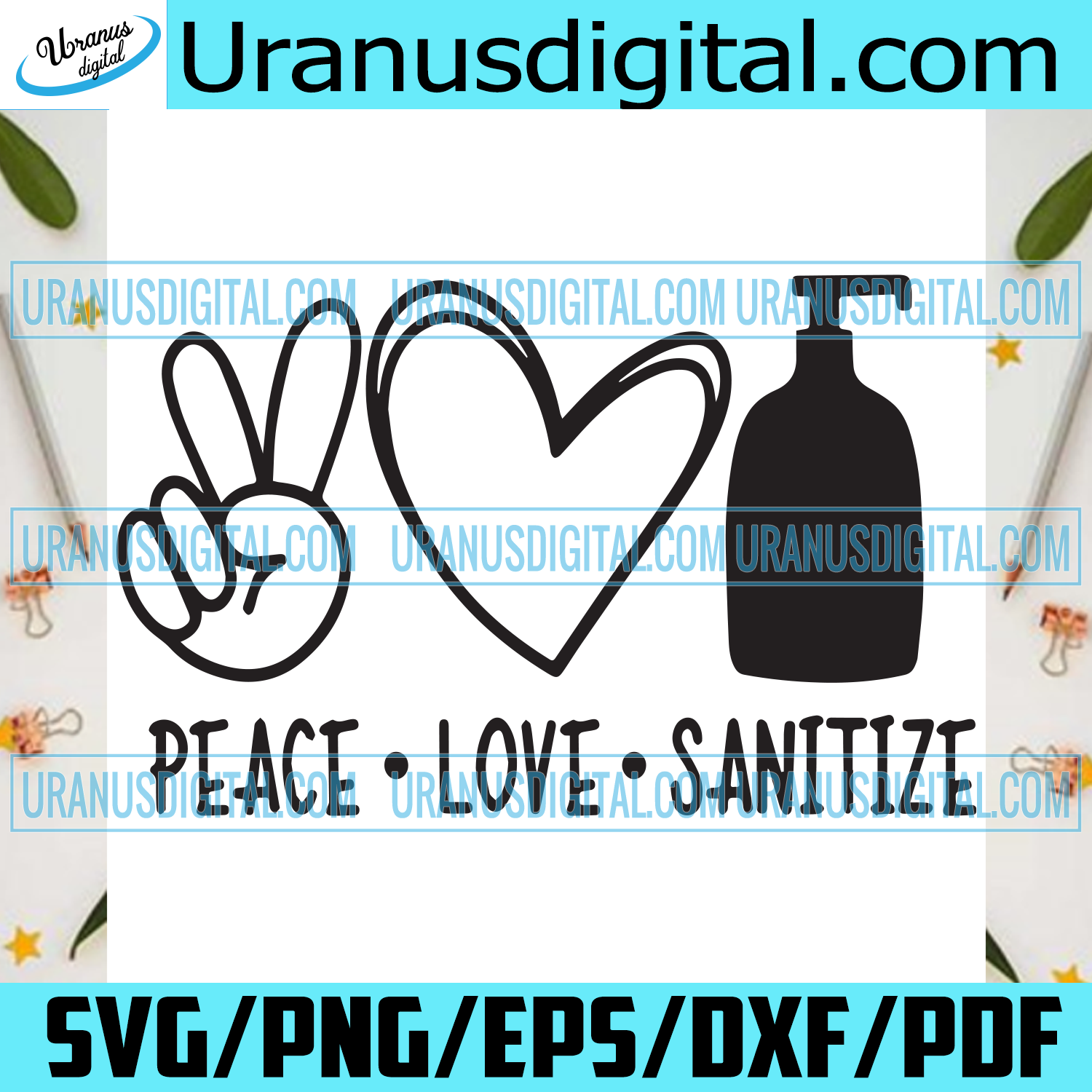 Free Free 147 Peace Love Sanitize Svg Free SVG PNG EPS DXF File