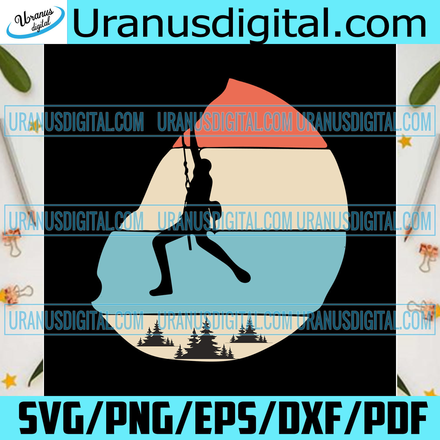 Free Mountain Climber Svg SVG PNG EPS DXF File