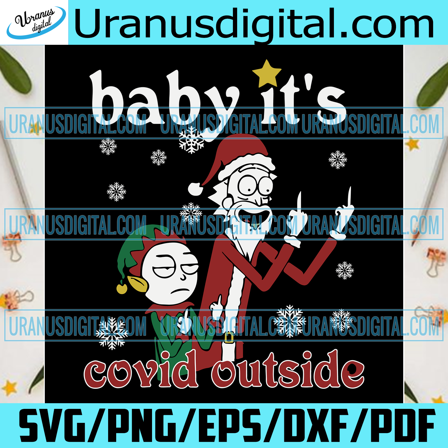 Download Rick Baby Its Covid Outside Christmas Svg Christmas Svg Xmas Svg Ch Uranusdigital
