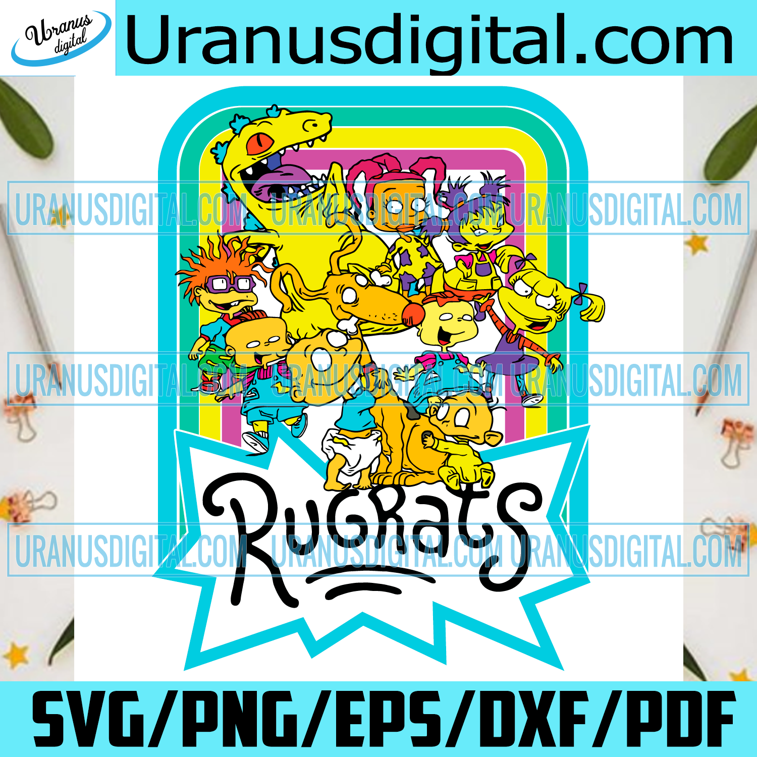 Download Rugrats Svg Trending Svg Nickelodeon Svg Rugrats Friends Svg Neon Uranusdigital