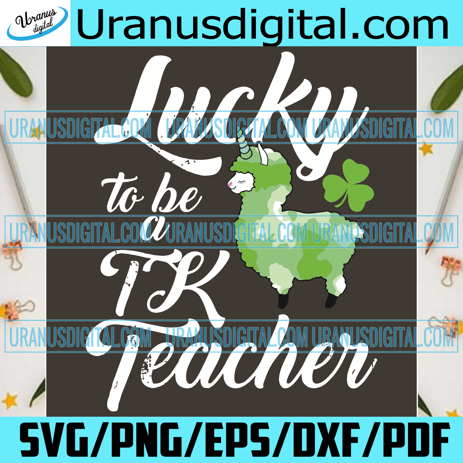 Download Lucky To Be A Tk Teacher St Patricks Day Svg Patrick Svg St Patrick Uranusdigital