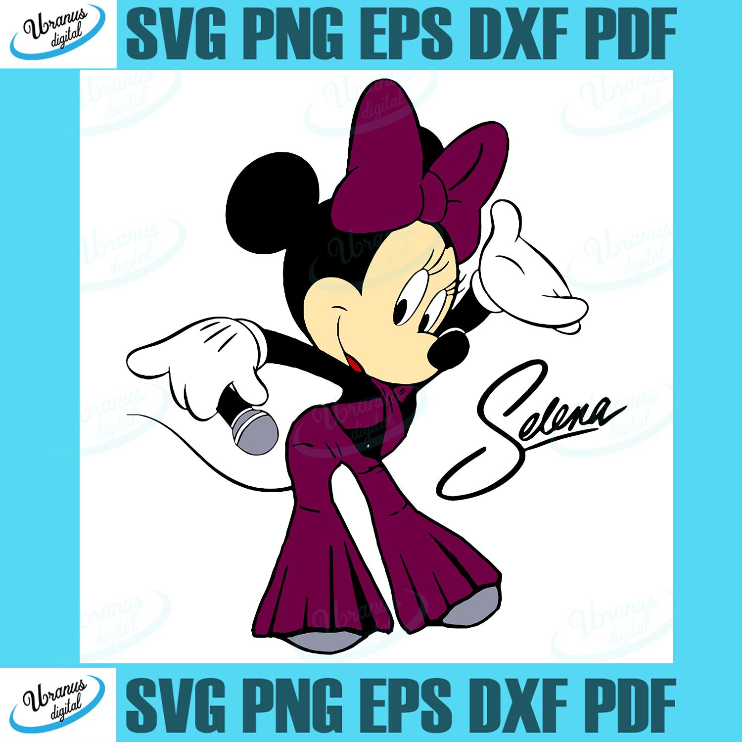 Free Free 280 Minnie Mouse Floral Svg Free SVG PNG EPS DXF File