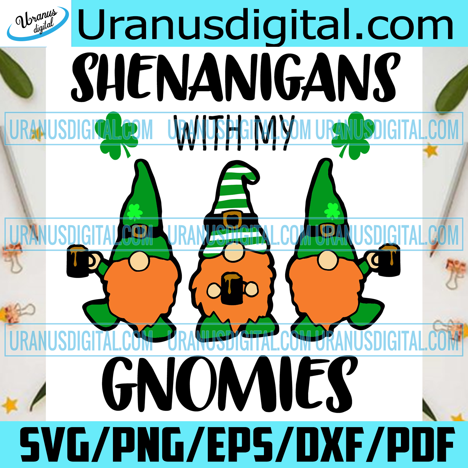 Shenanigans With My Gnomies Svg Patrick Svg Gnome Svg Gnomy Svg Gn Uranusdigital