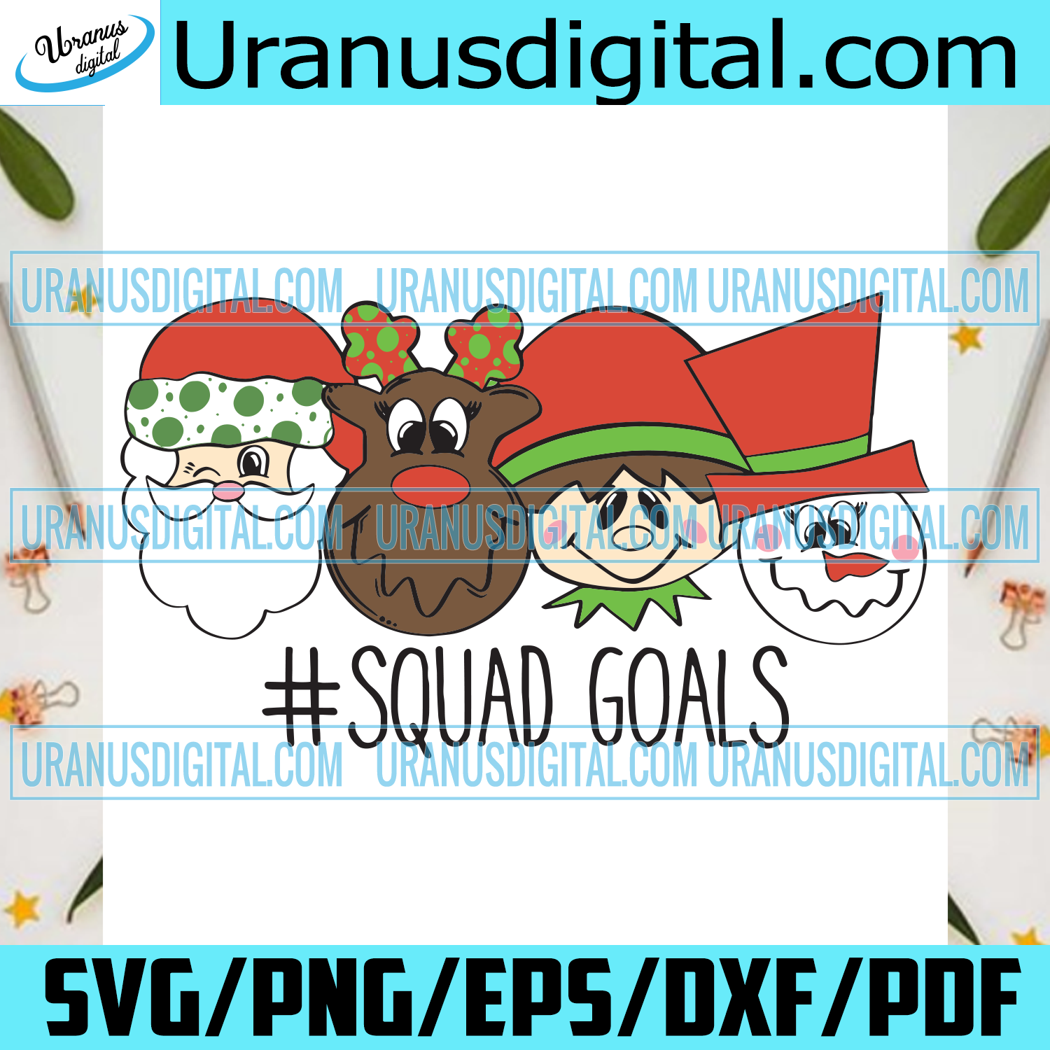 Download Squad Goals Svg Christmas Svg Squad Goals Svg Santa Claus Svg Rein Uranusdigital