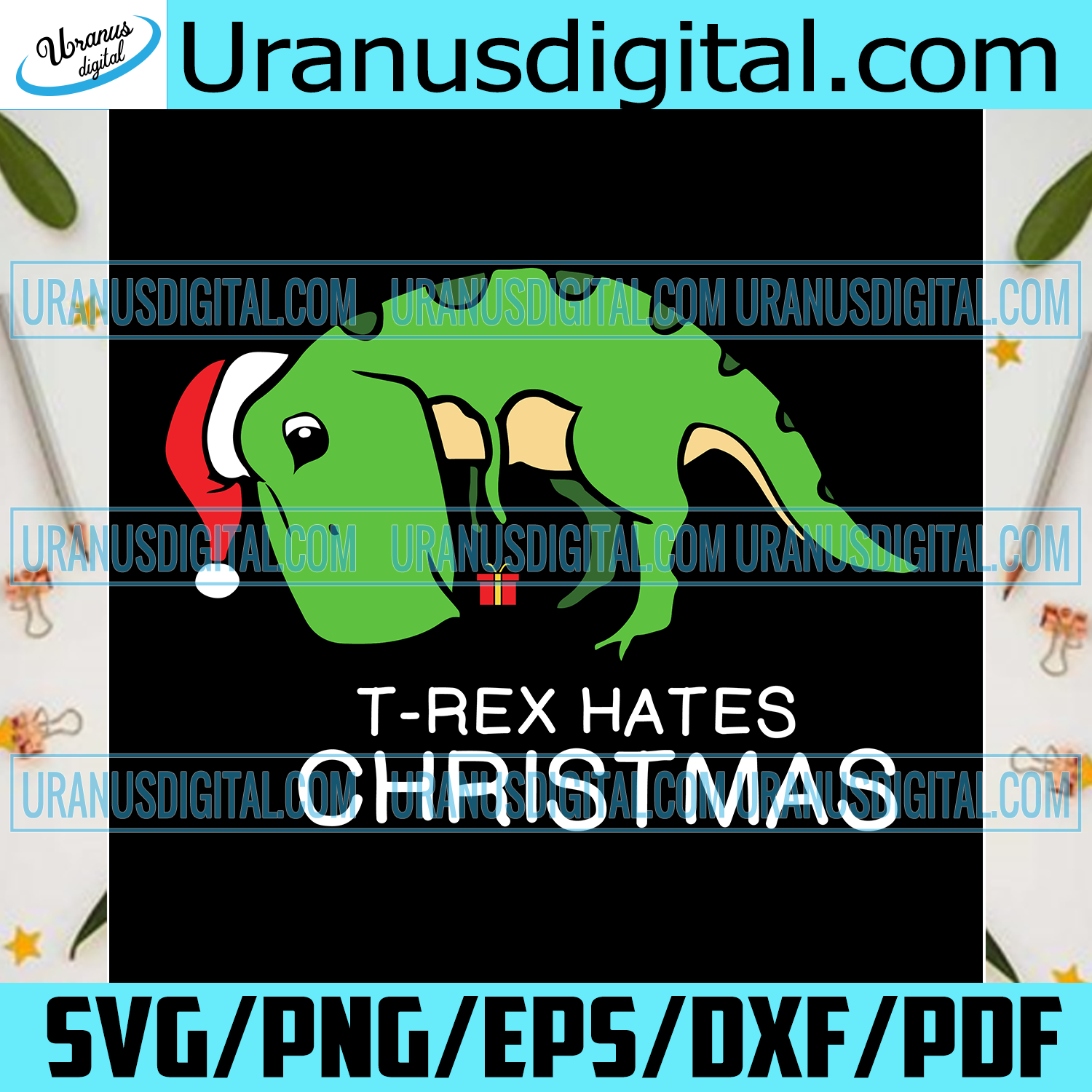 Download T Rex Hates Christmas Svg Christmas Svg Xmas Svg Merry Christmas C Uranusdigital