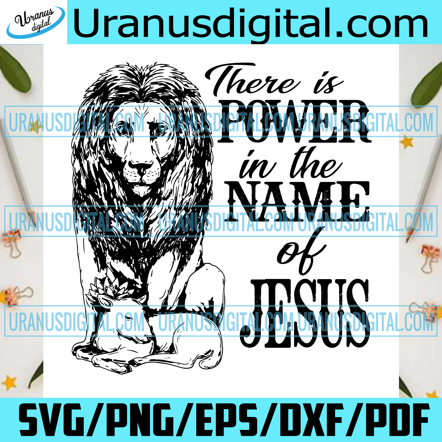 Lion And Goat There Is Power In The Name Of Jesus Jesus Svg Jesus Po Uranusdigital