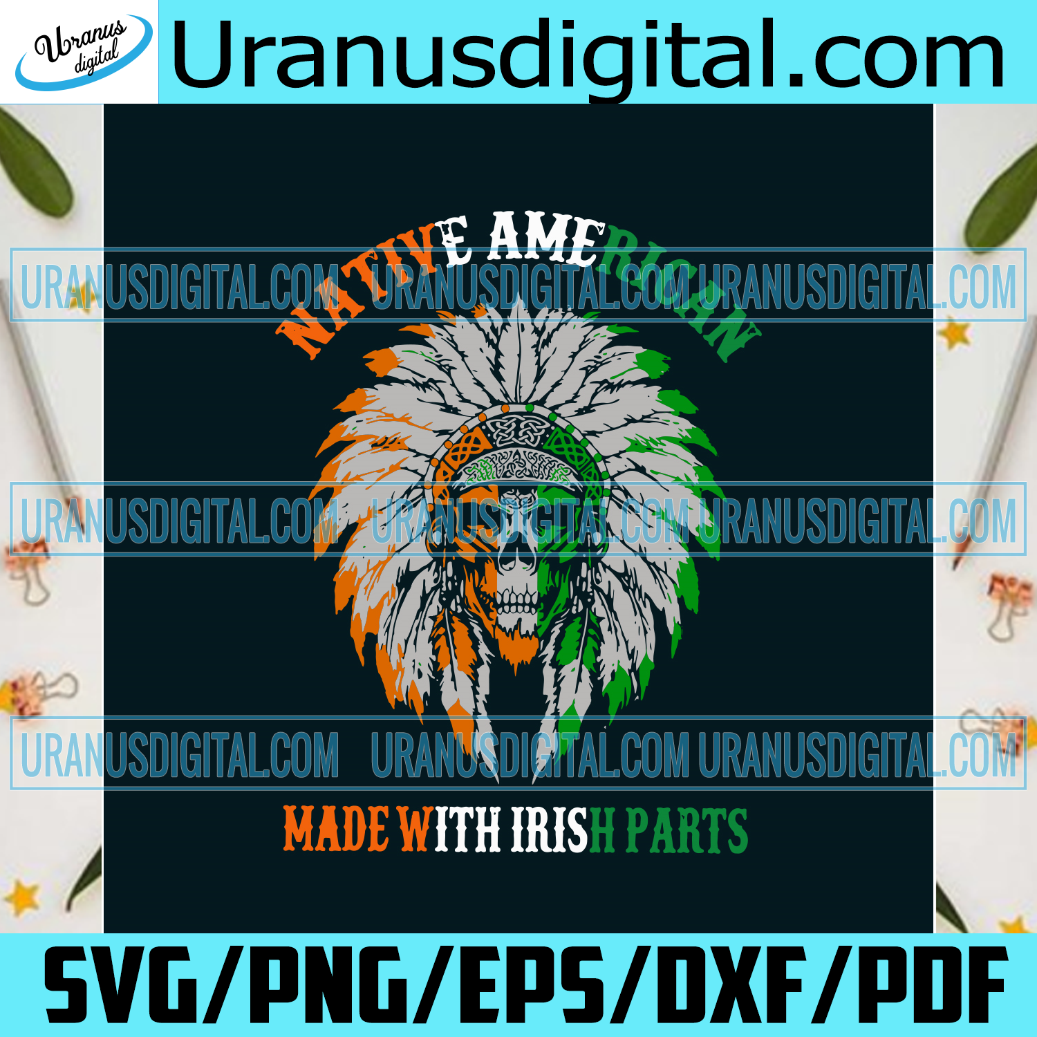 Download Native American Made With Irish Svg Patrick Svg Native American Svg Uranusdigital