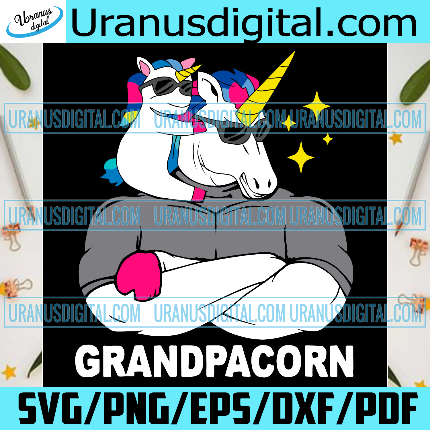 Download Unicorn Toddler With Grandpa Trending Svg Grandpacorn Svg Grandpaco Uranusdigital
