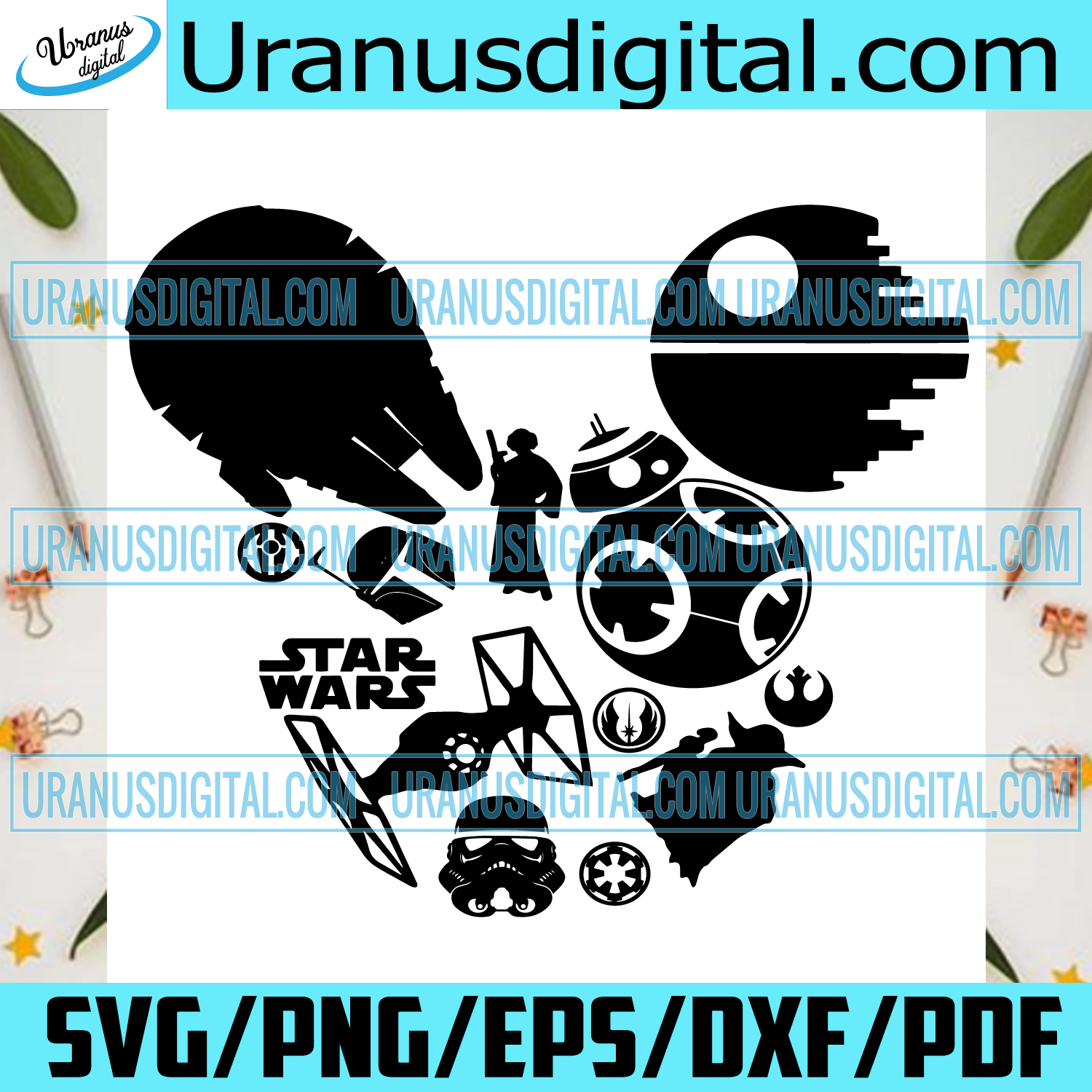 Star Wars Mickey Head Svg Trending Svg Star Wars Svg Baby Yoda Svg Uranusdigital