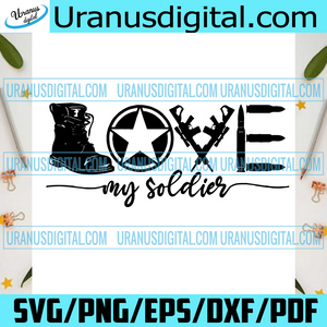 Free Free 200 Love My Soldier Svg SVG PNG EPS DXF File
