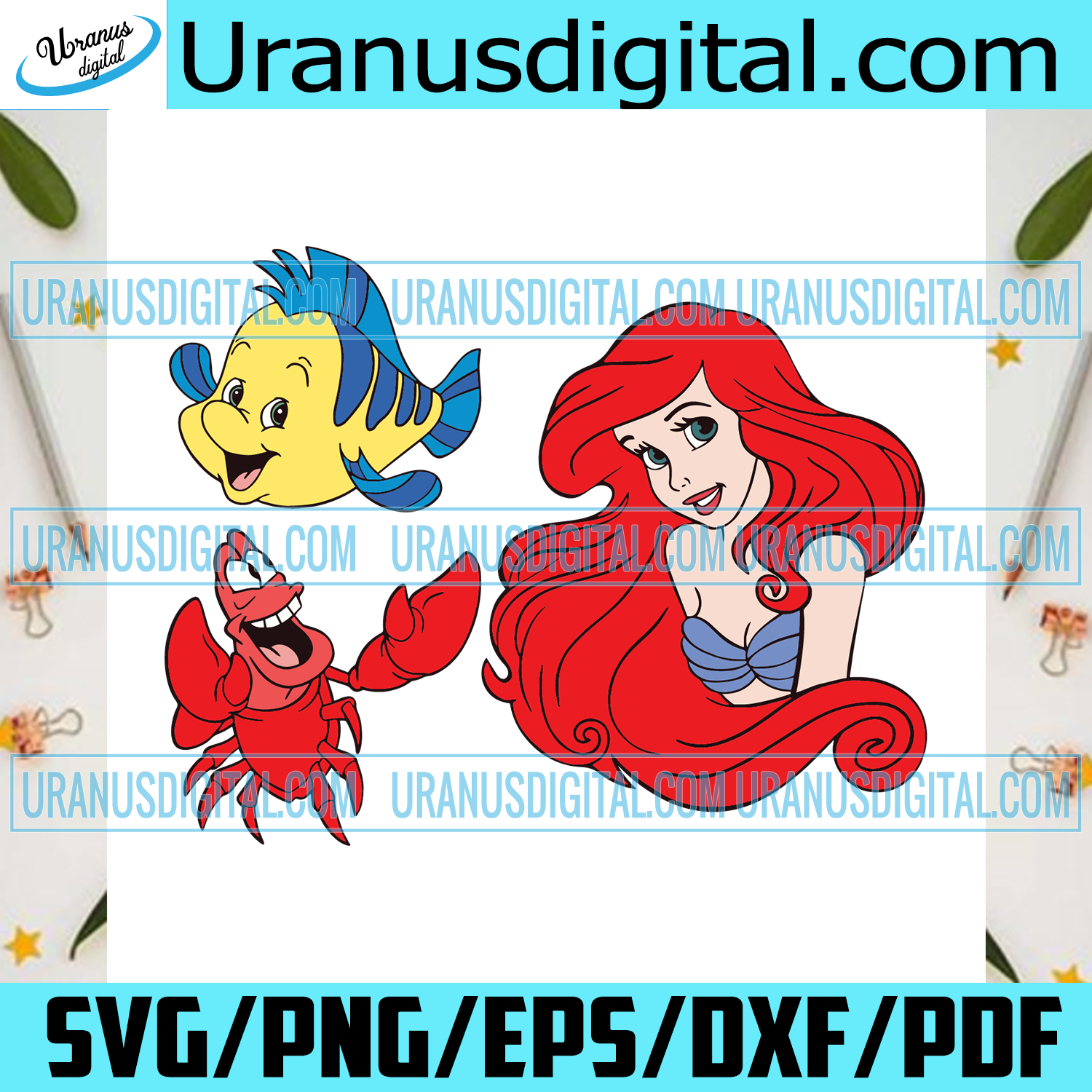 The Little Mermaid Ariel Svg Bundle Trending Svg Ariel Svg Disney P Uranusdigital