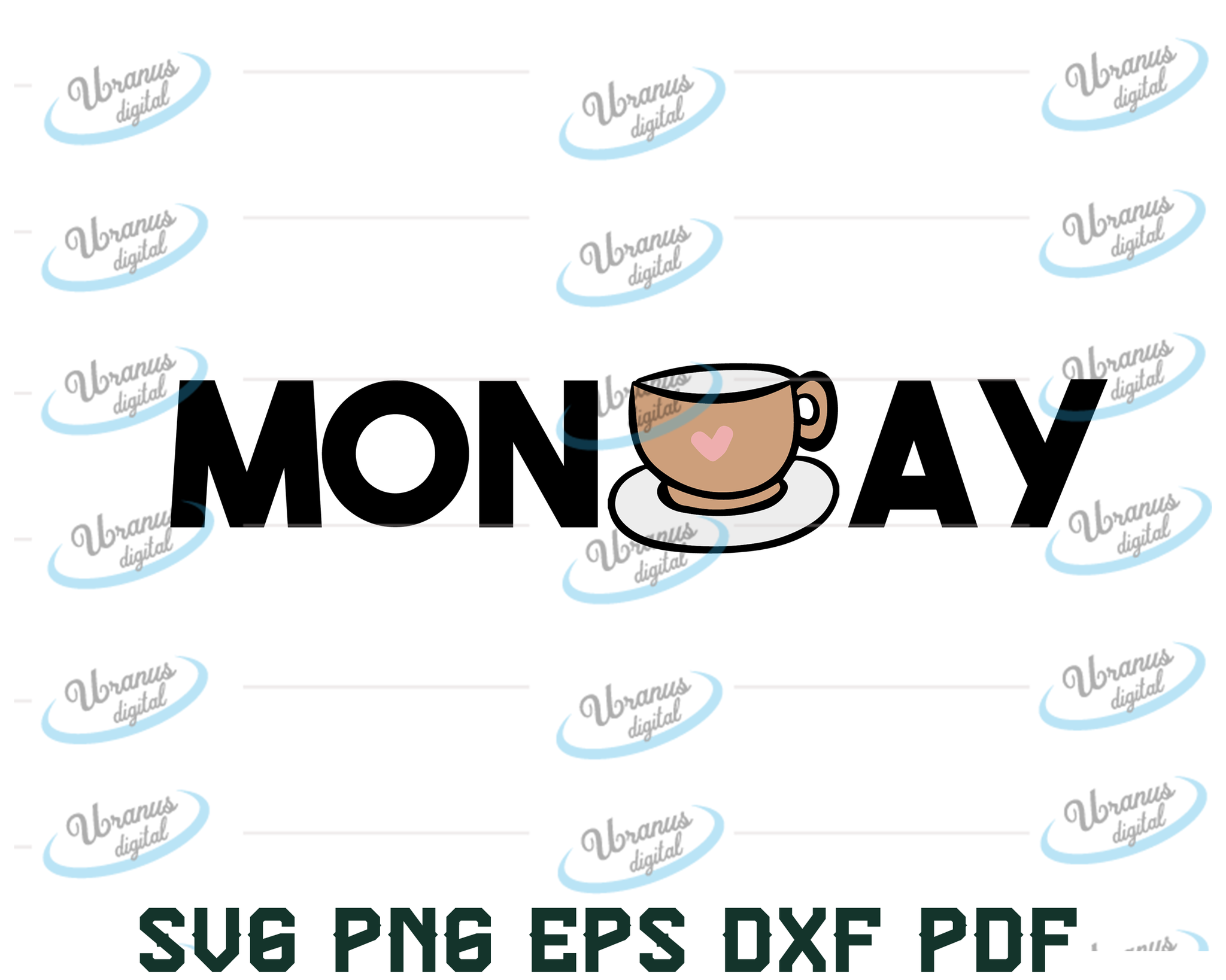 Download Monday Svg Coffee Time Coffee Clip Art Cut Files For Cricut Instan Uranusdigital