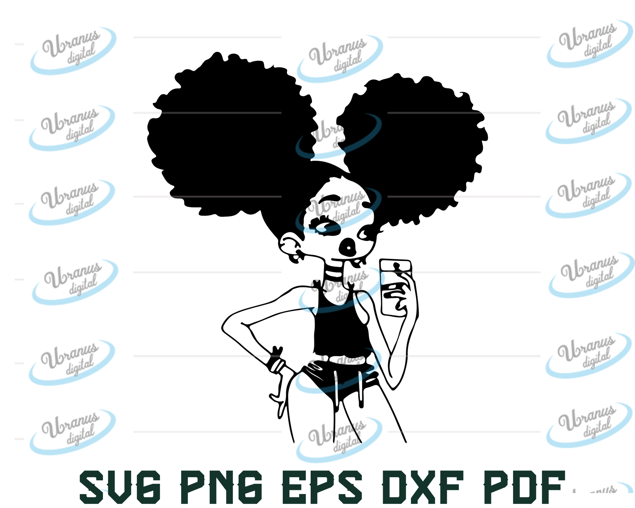 Download Black Woman Taking A Selfie Svg Black Woman Svg Funky Woman Svg Cu Uranusdigital