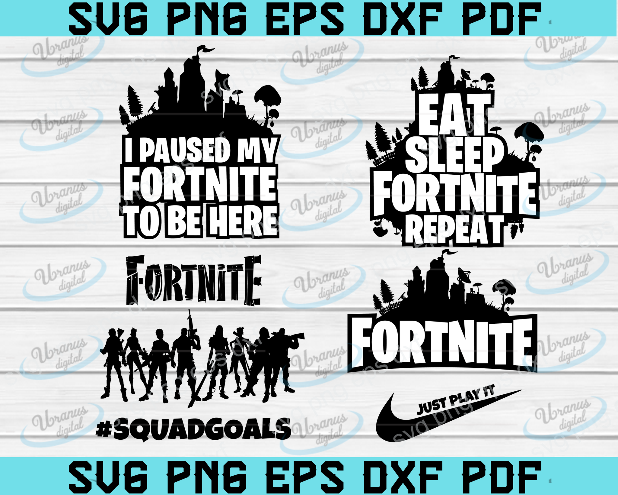 Free Free 313 Fortnite Family Birthday Svg SVG PNG EPS DXF File